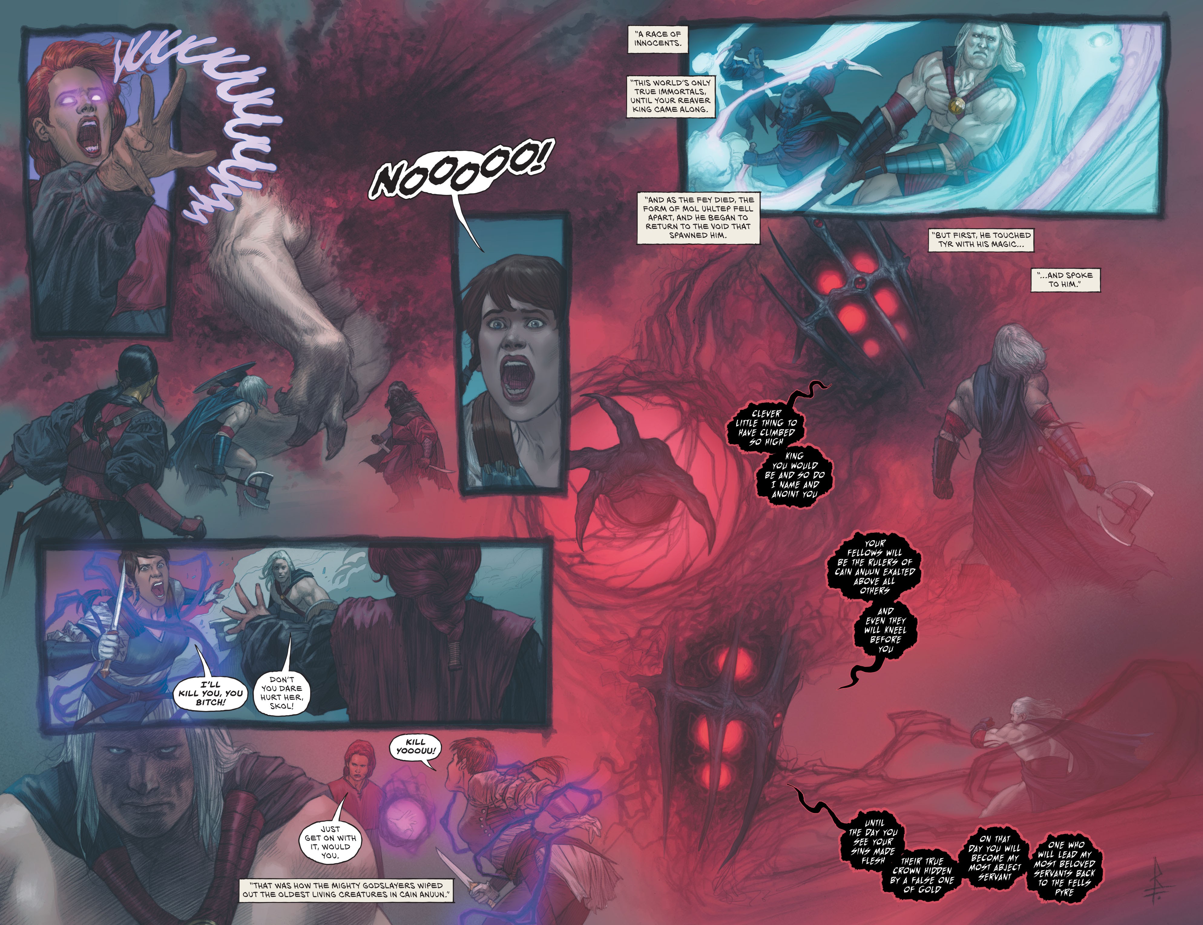 Read online The Last God comic -  Issue #10 - 18