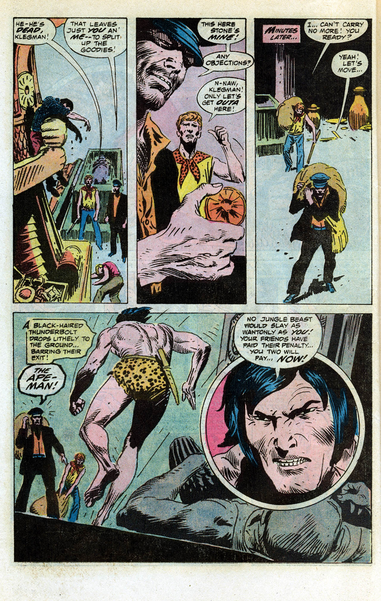 Read online Tarzan (1972) comic -  Issue #258 - 25