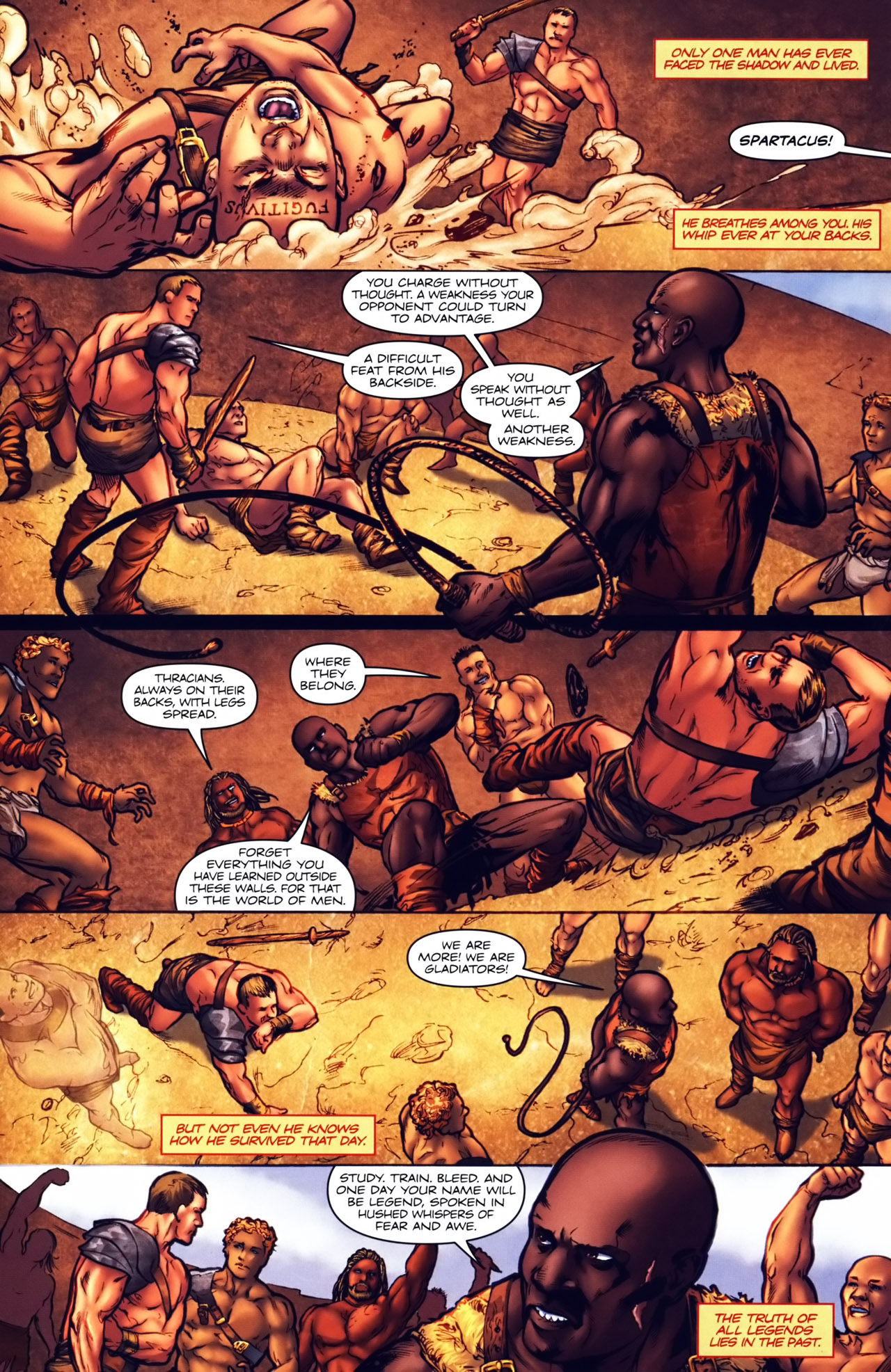 Read online Spartacus comic -  Issue #4 - 5