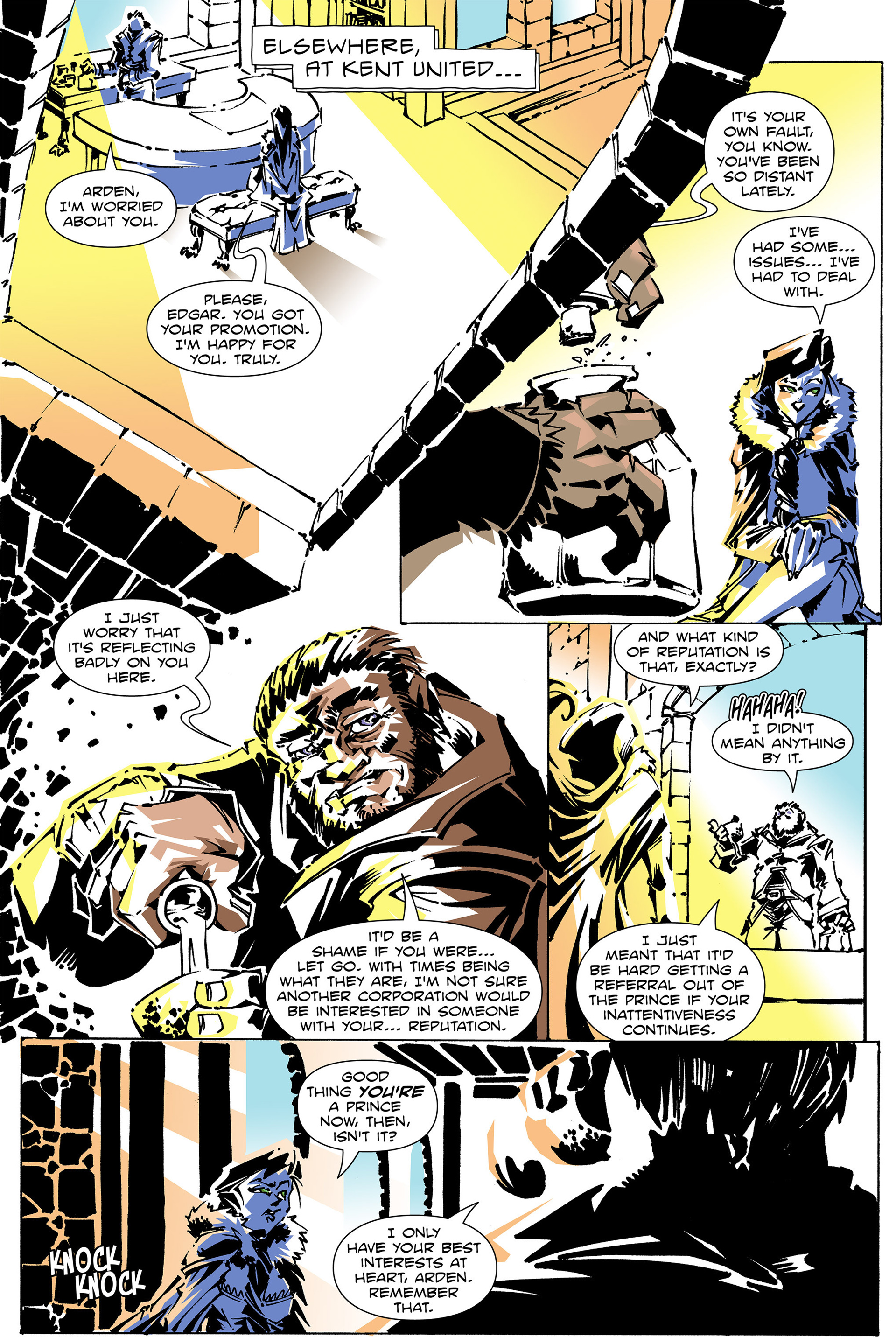 Read online Artful Daggers comic -  Issue #4 - 6