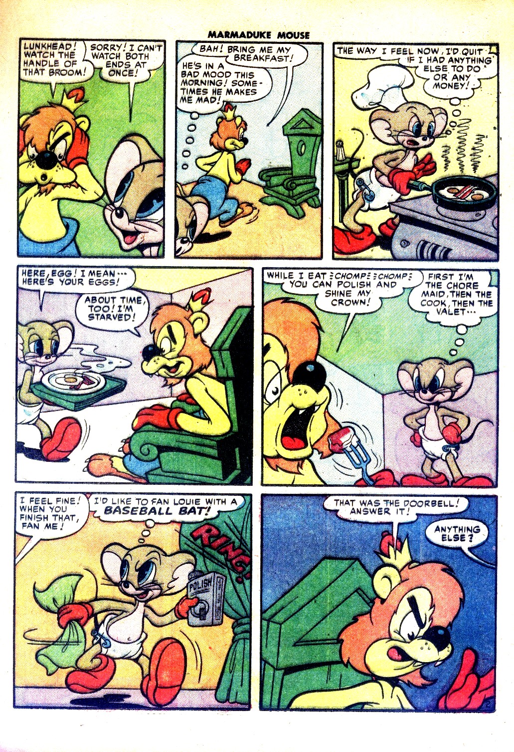 Read online Marmaduke Mouse comic -  Issue #31 - 17