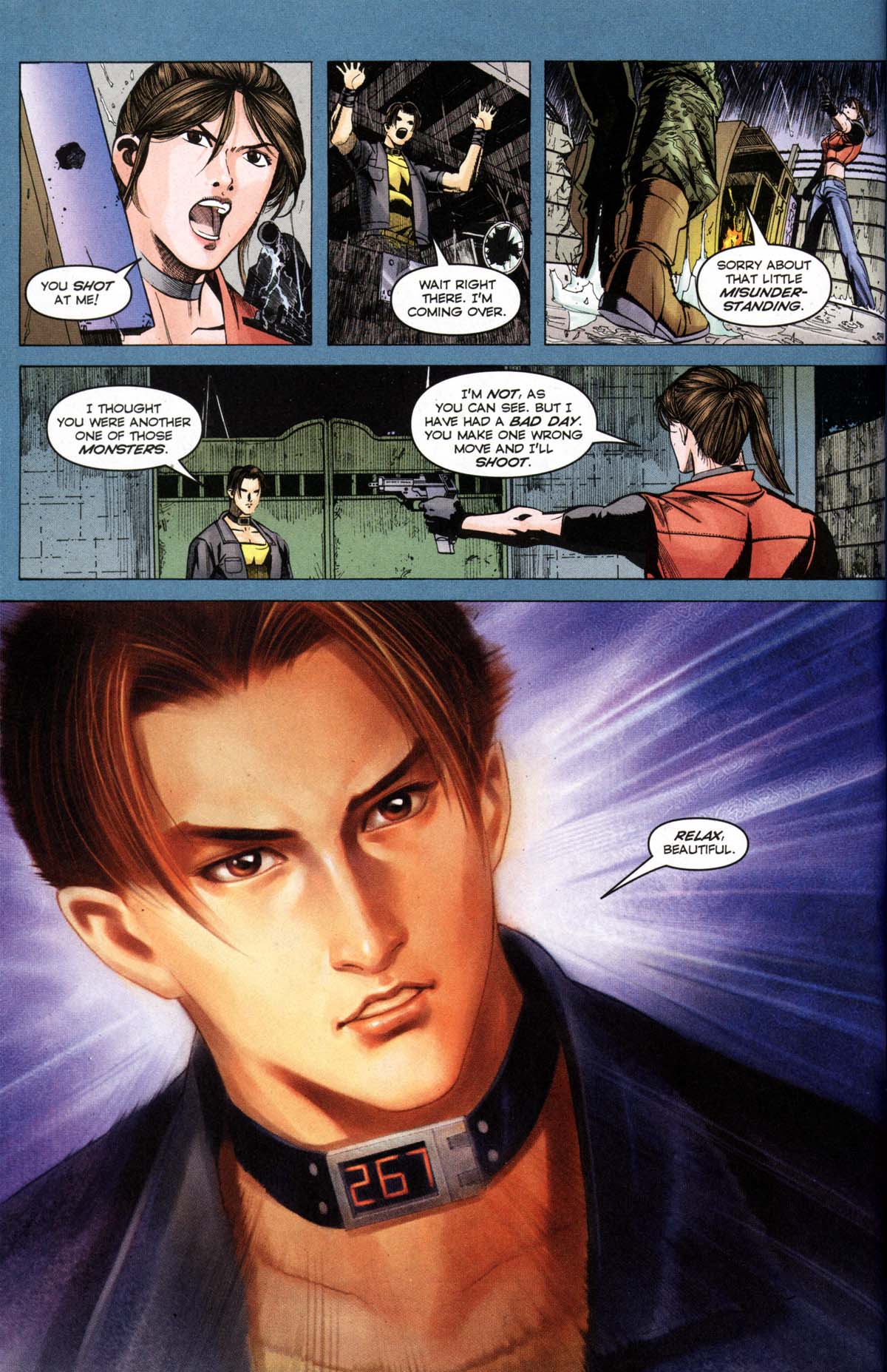 Read online Resident Evil Code: Veronica comic -  Issue #1 - 26