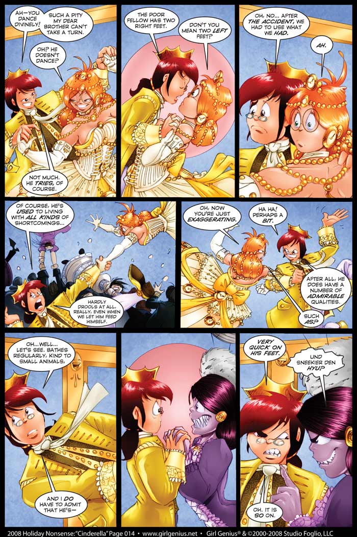 Read online Girl Genius (2002) comic -  Issue #8 - 140