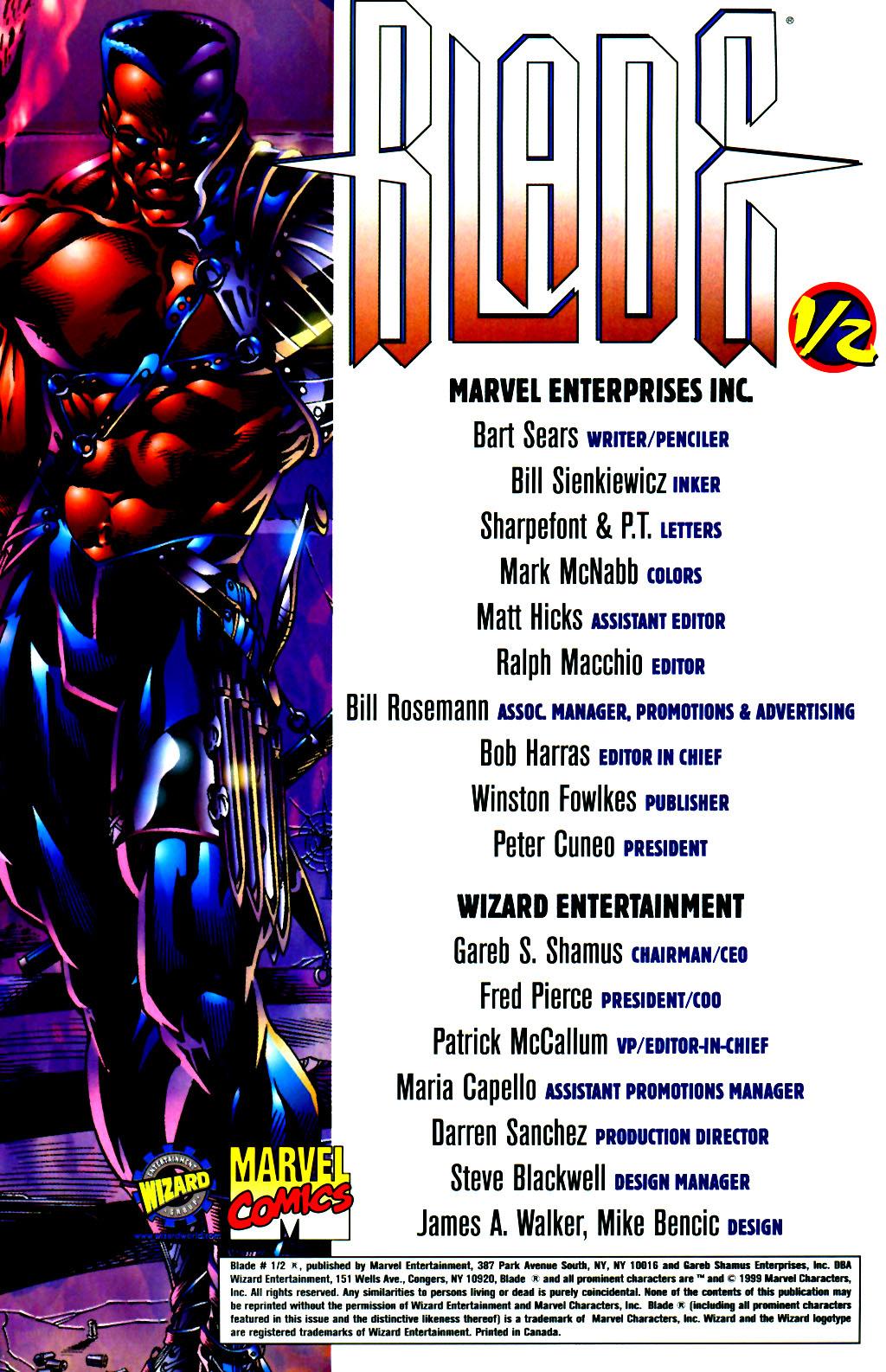 Read online Blade (1999) comic -  Issue #0.5 - 2