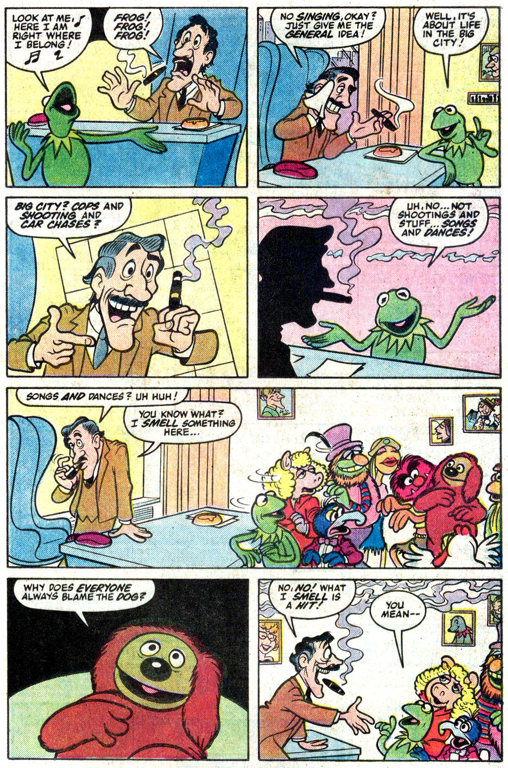 Read online The Muppets Take Manhattan comic -  Issue #1 - 9