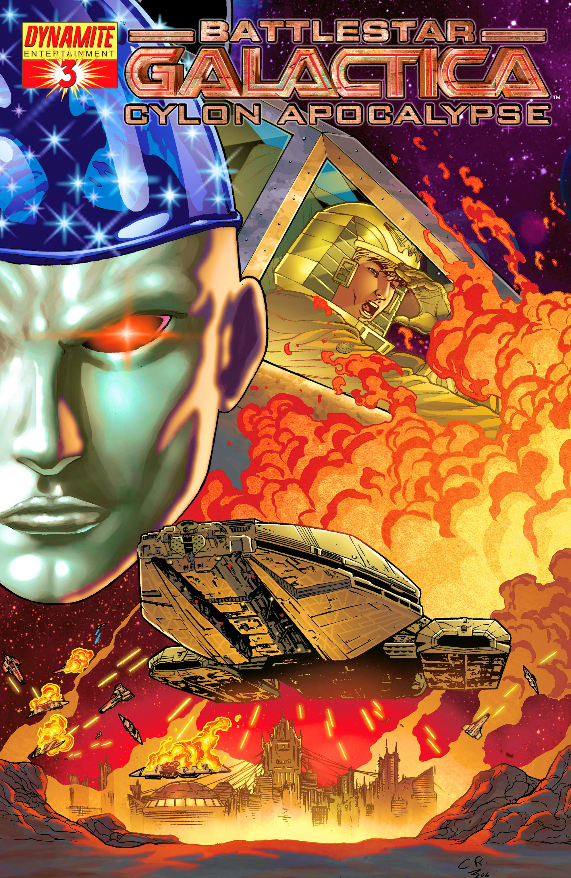 Read online Battlestar Galactica: Cylon Apocalypse comic -  Issue #3 - 1