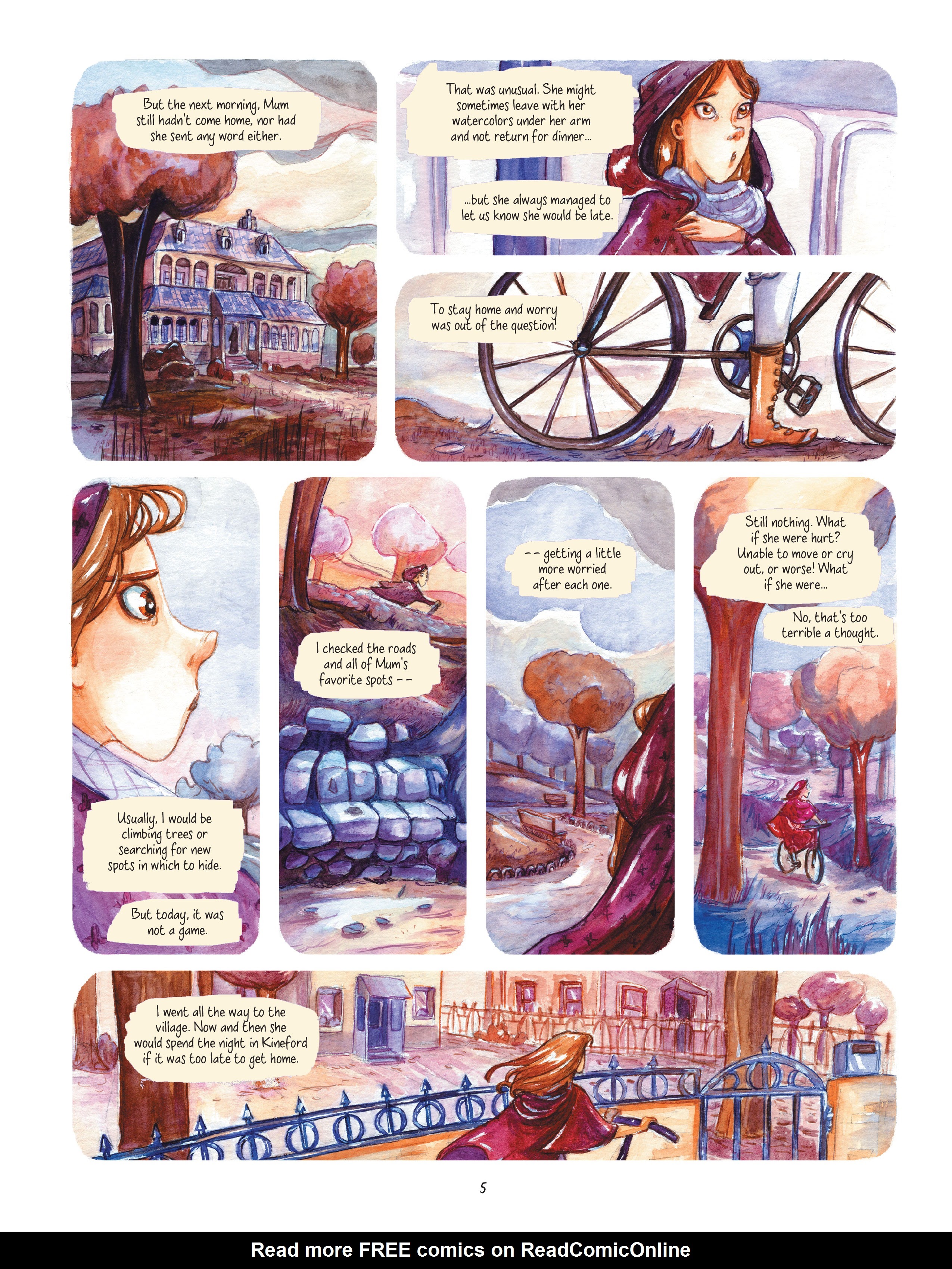 Read online An Enola Holmes Mystery comic -  Issue #1 - 7