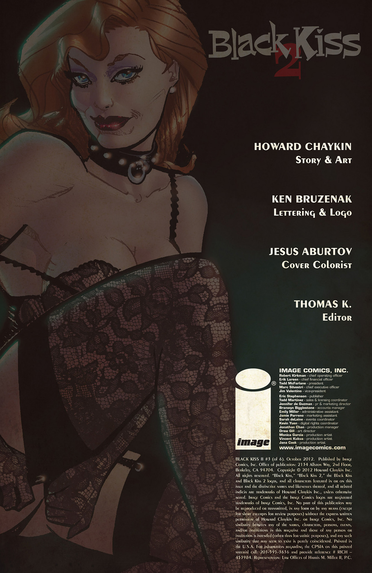 Read online Black Kiss II comic -  Issue #3 - 2