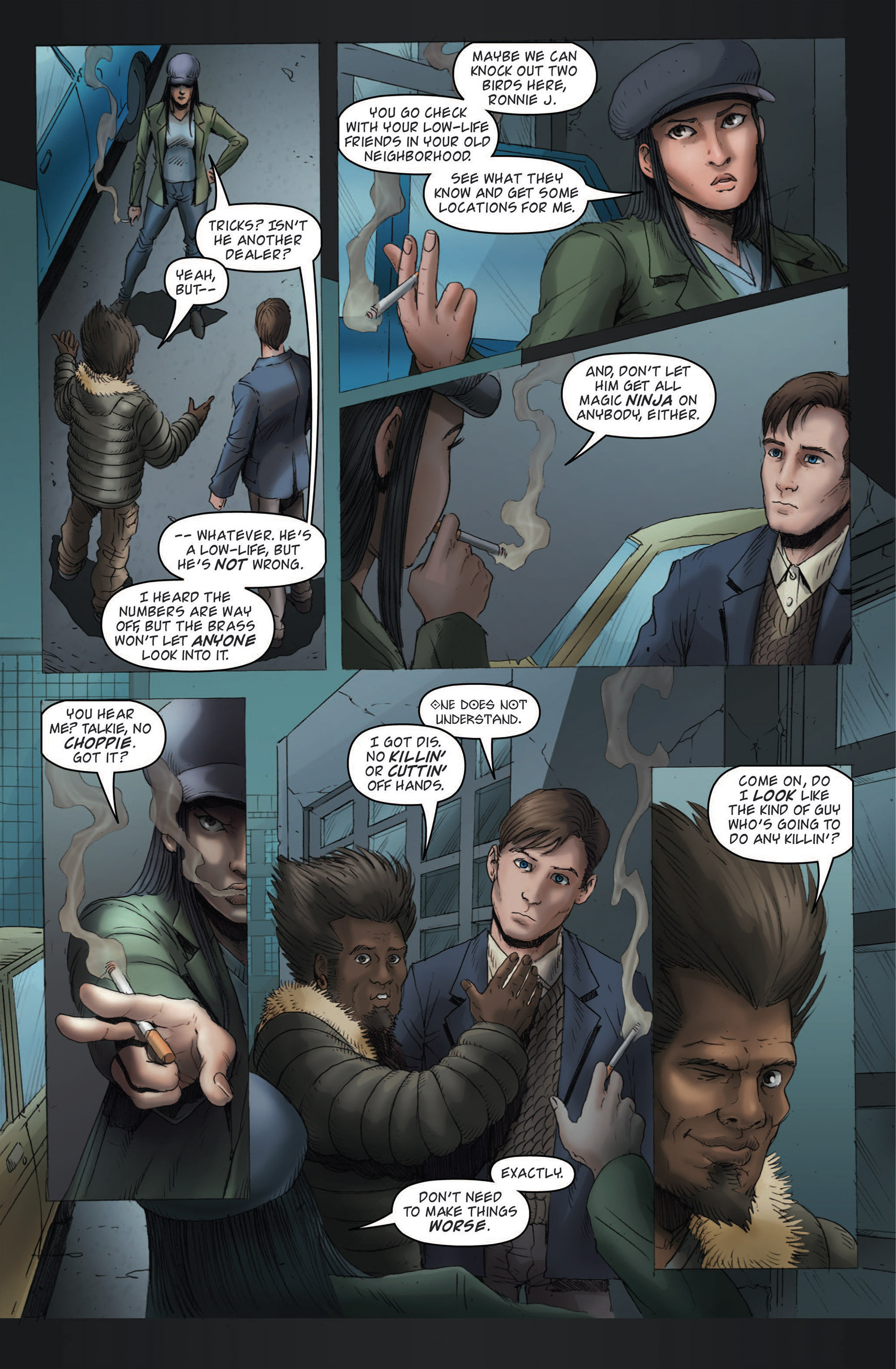 Read online Simmons Comics Presents Zipper vs Dominatrix comic -  Issue # TPB - 22