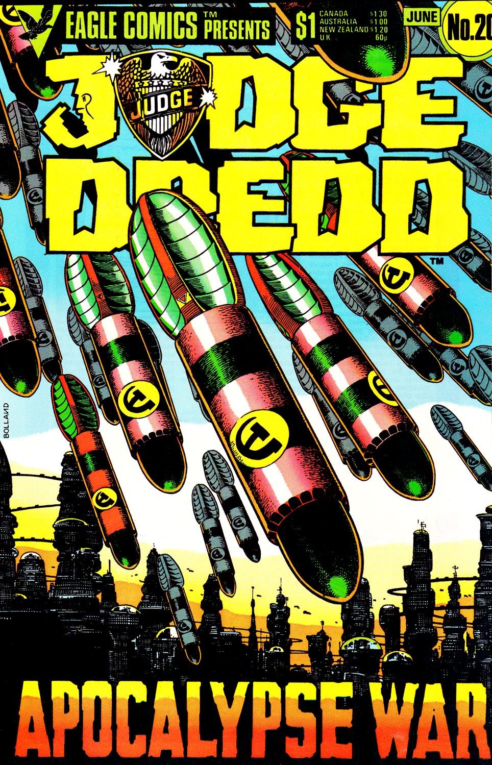 Read online Judge Dredd (1983) comic -  Issue #20 - 1