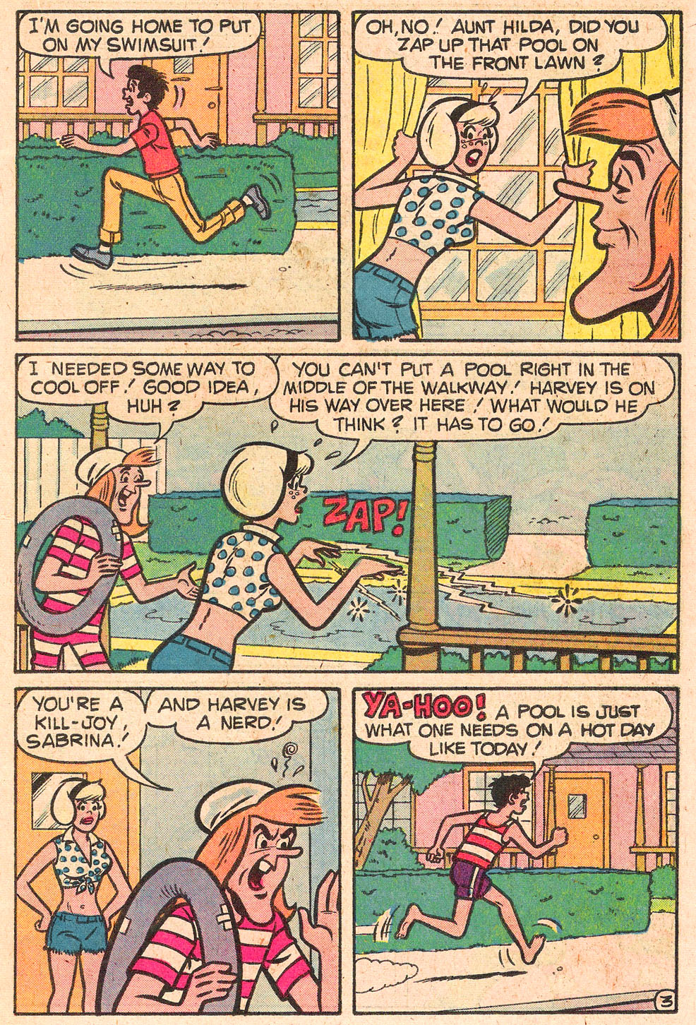 Read online Sabrina The Teenage Witch (1971) comic -  Issue #56 - 15