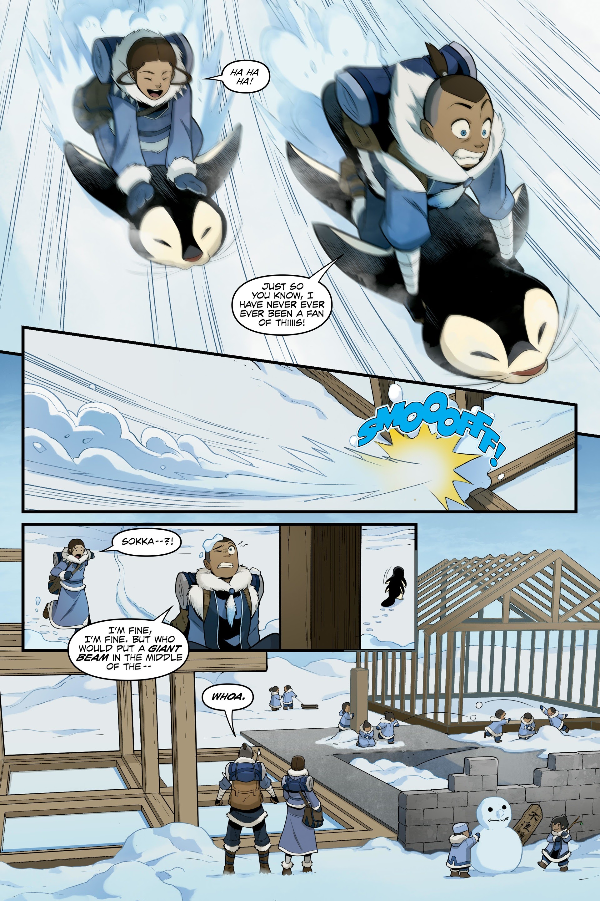 Read online Avatar: The Last Airbender--North and South Omnibus comic -  Issue # TPB (Part 1) - 11