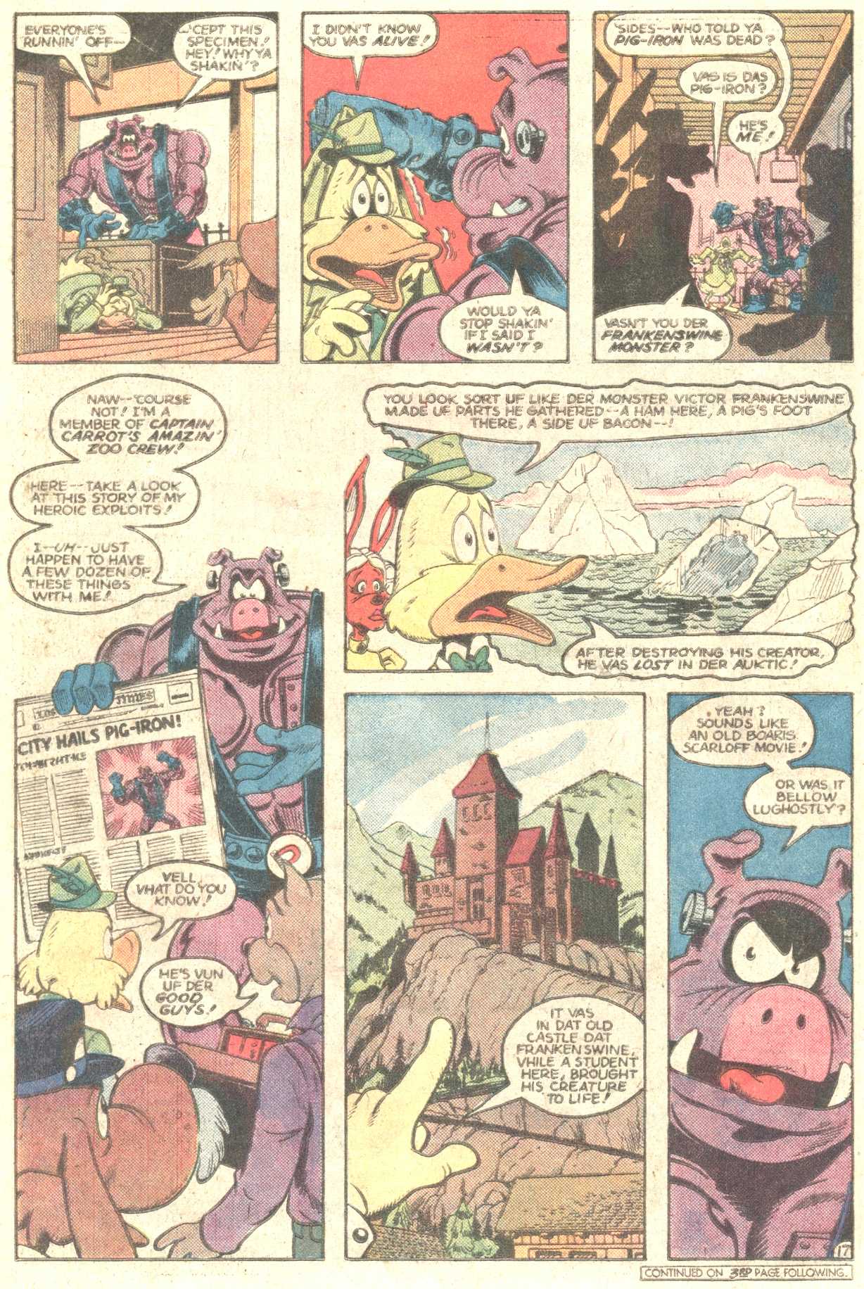 Read online Captain Carrot and His Amazing Zoo Crew! comic -  Issue #17 - 18