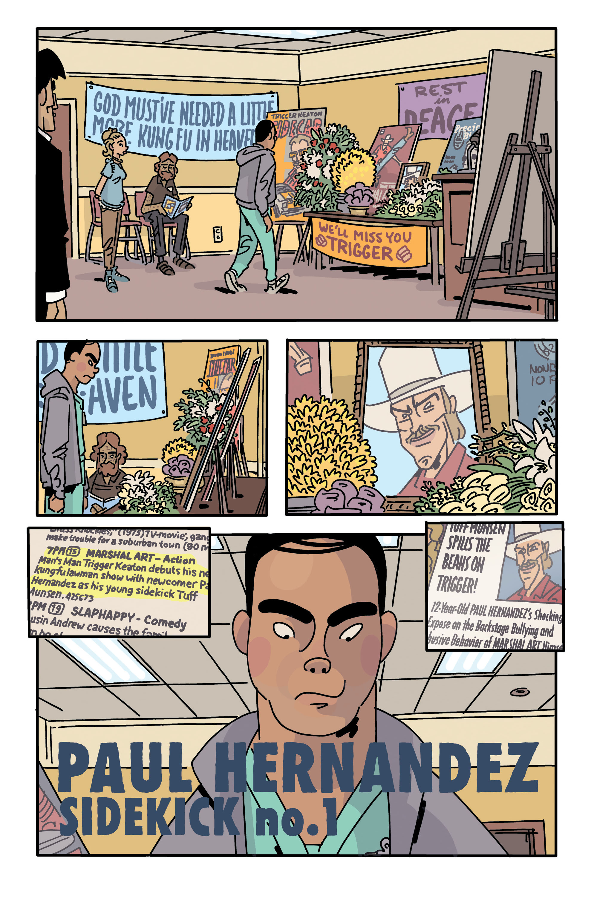 Read online The Six Sidekicks of Trigger Keaton comic -  Issue #1 - 10