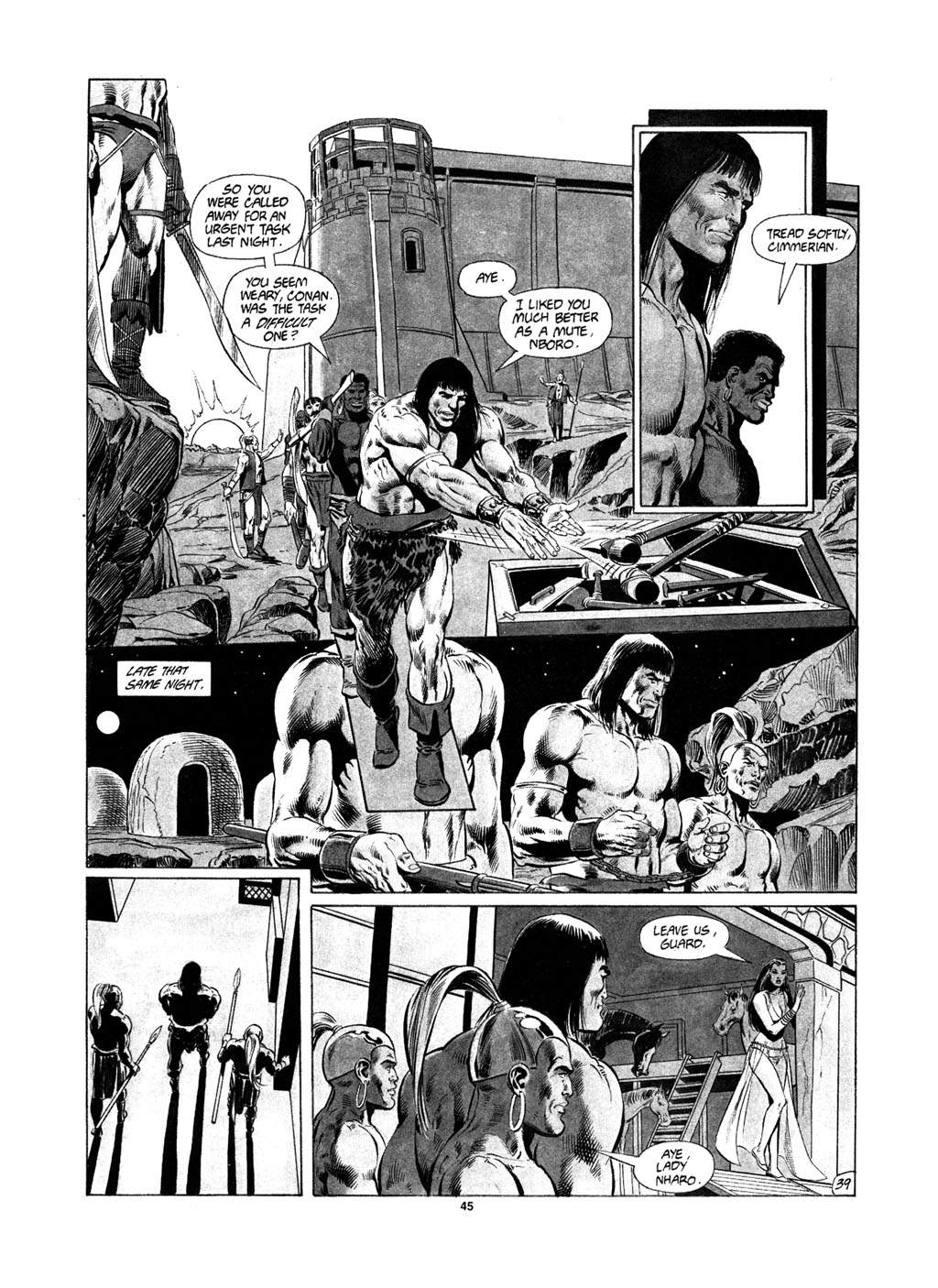 The Savage Sword Of Conan issue 149 - Page 45