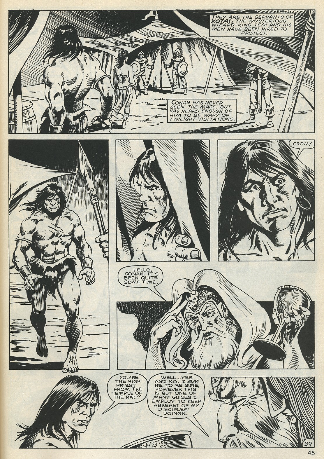 Read online The Savage Sword Of Conan comic -  Issue #128 - 44