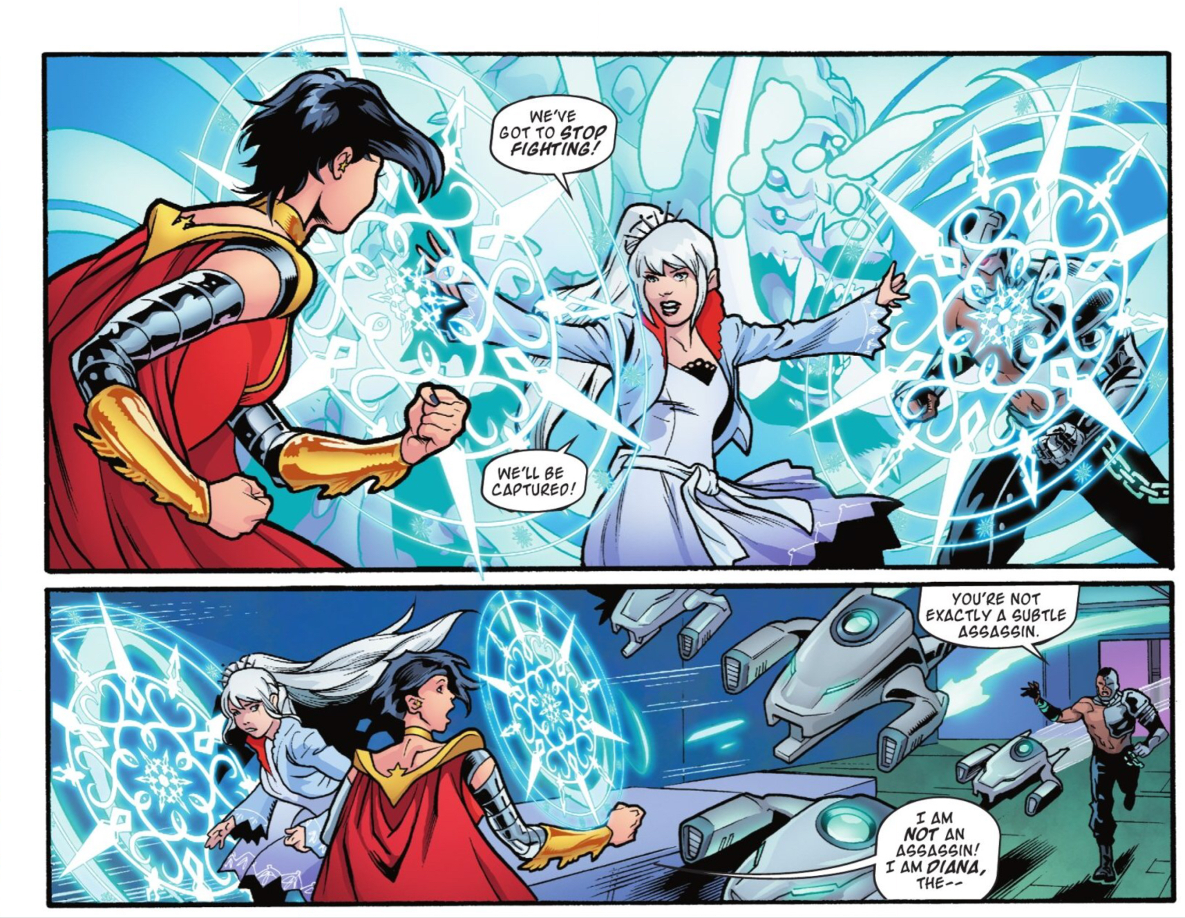 Read online RWBY/Justice League comic -  Issue #6 - 13