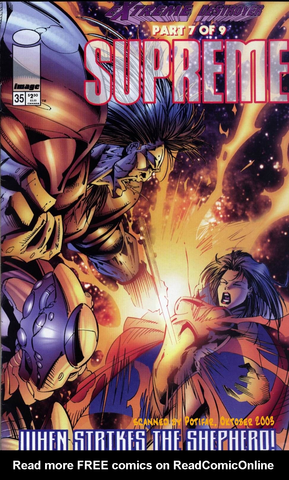 Read online Supreme (1992) comic -  Issue #35 - 1