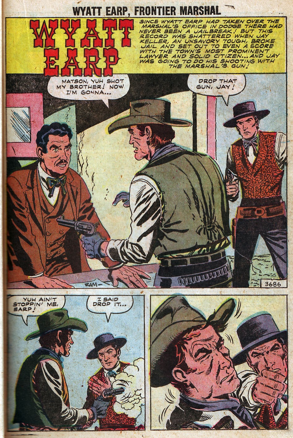 Read online Wyatt Earp Frontier Marshal comic -  Issue #21 - 44