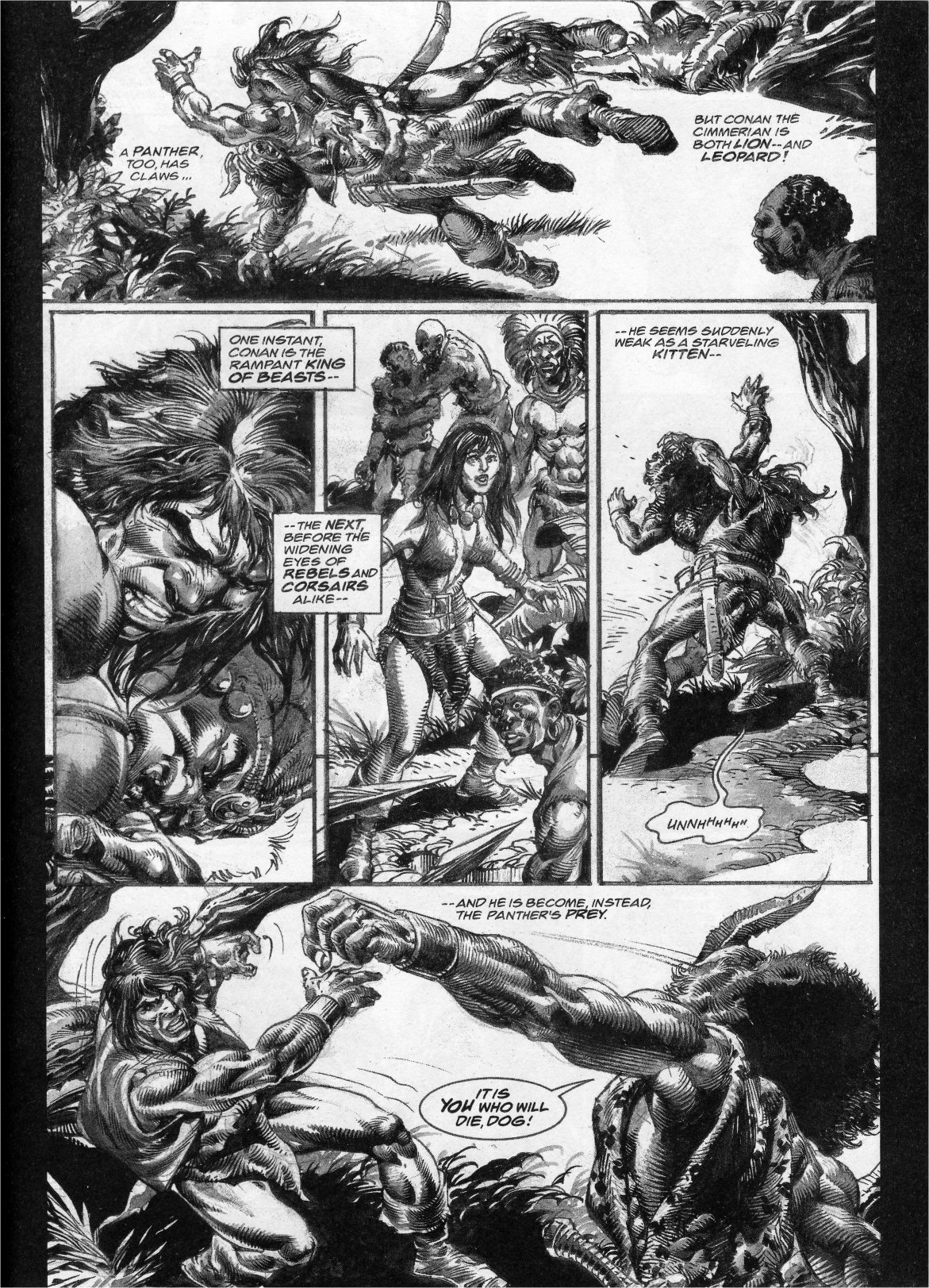 Read online Conan the Savage comic -  Issue #2 - 44