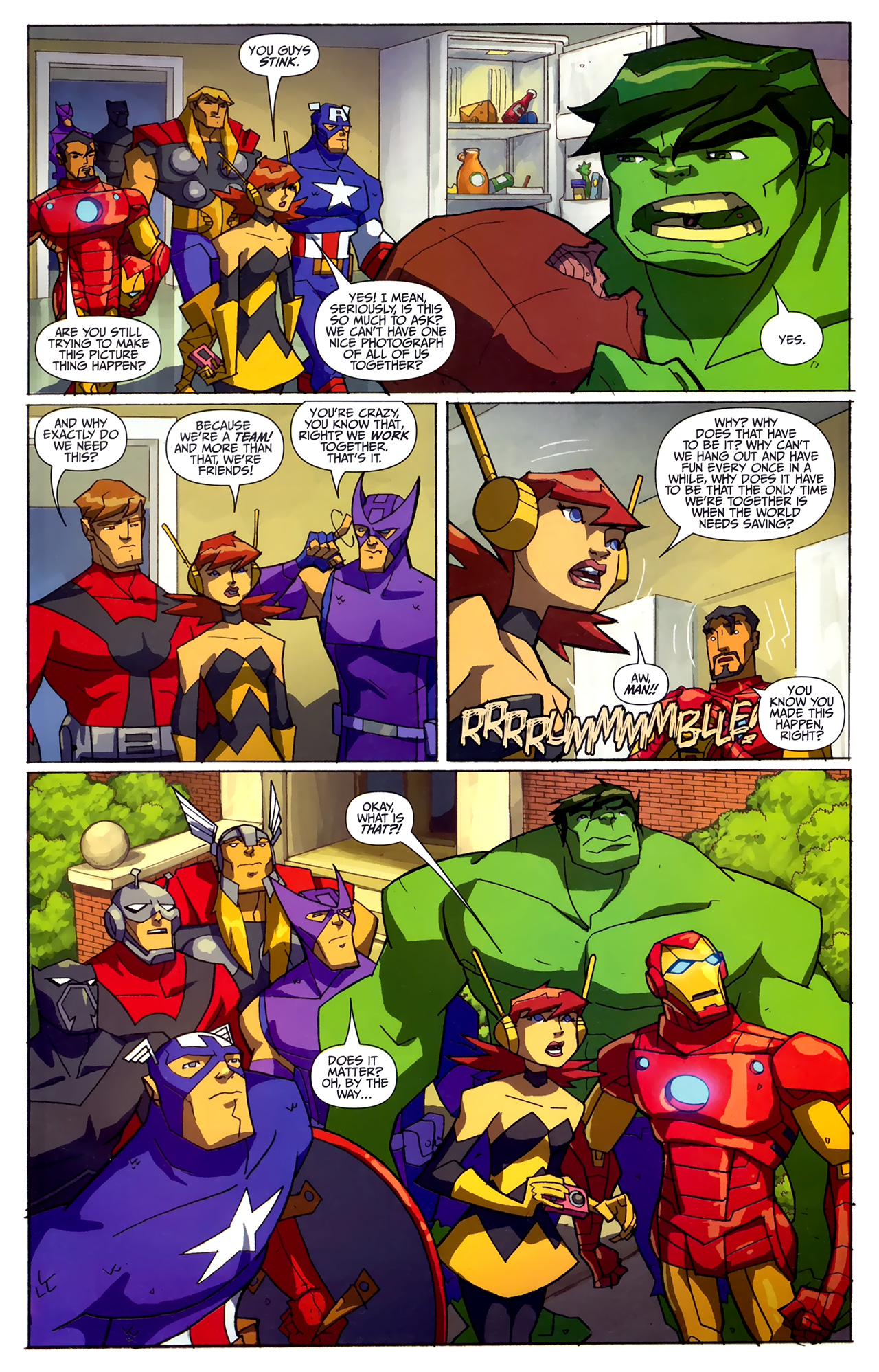 Read online Avengers: Earth's Mightiest Heroes (2011) comic -  Issue #4 - 5