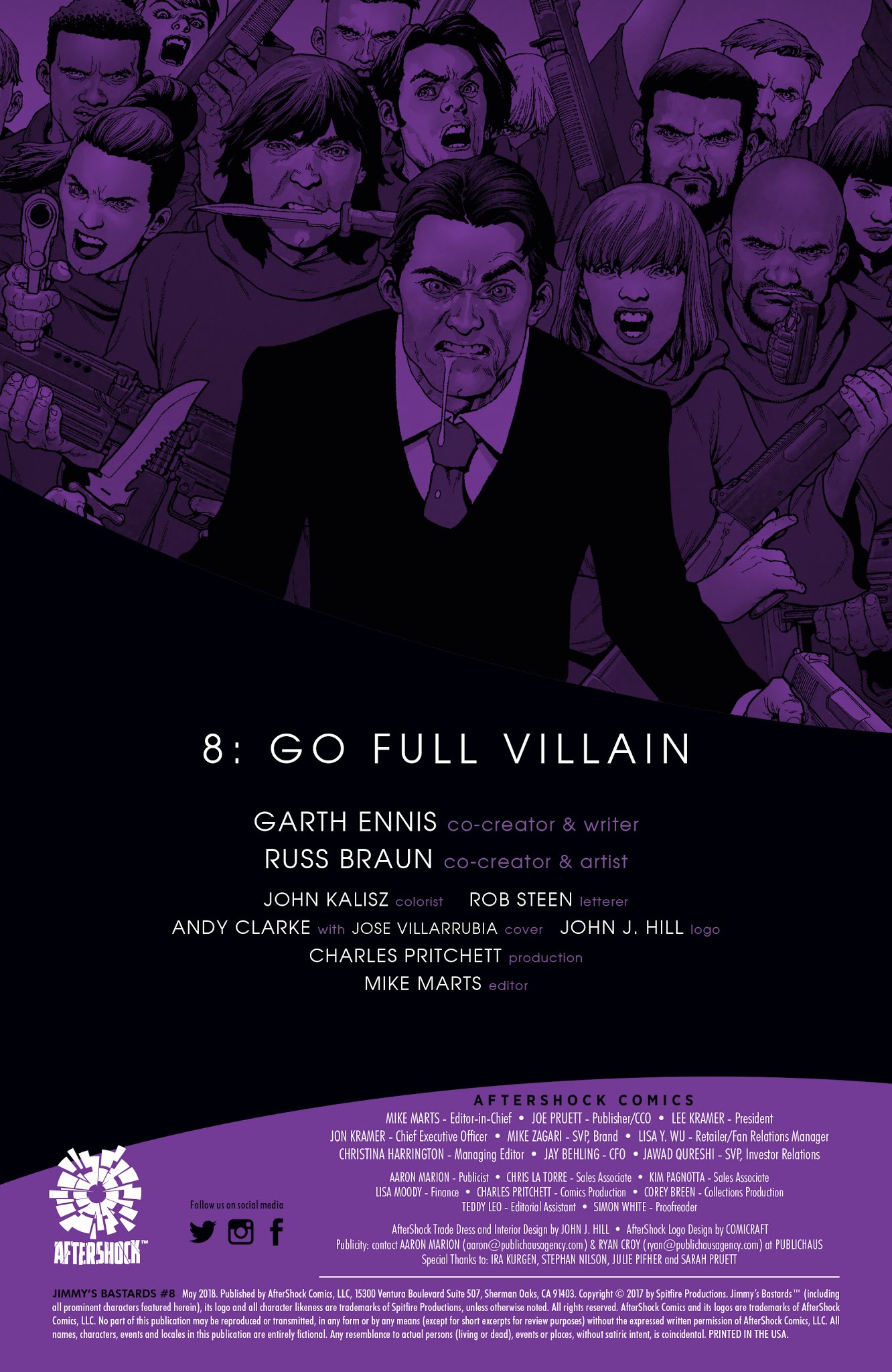 Read online Jimmy's Bastards comic -  Issue #8 - 2
