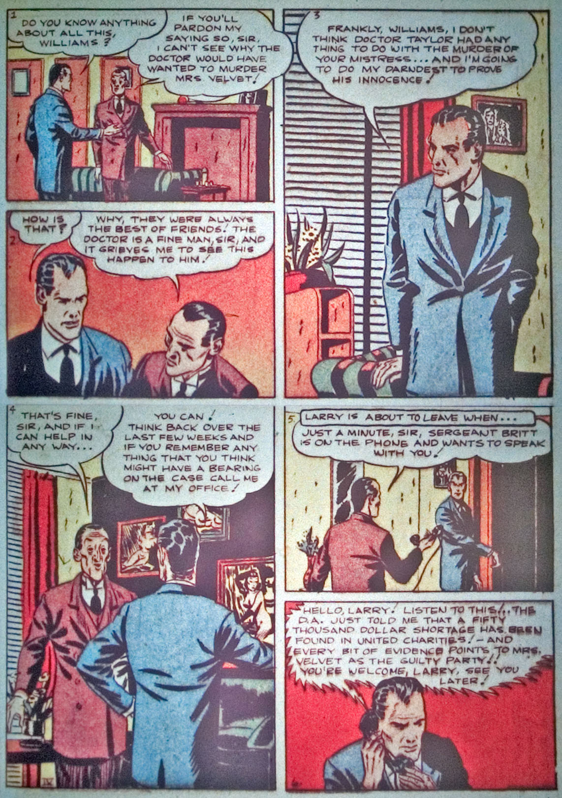 Read online Detective Comics (1937) comic -  Issue #31 - 31