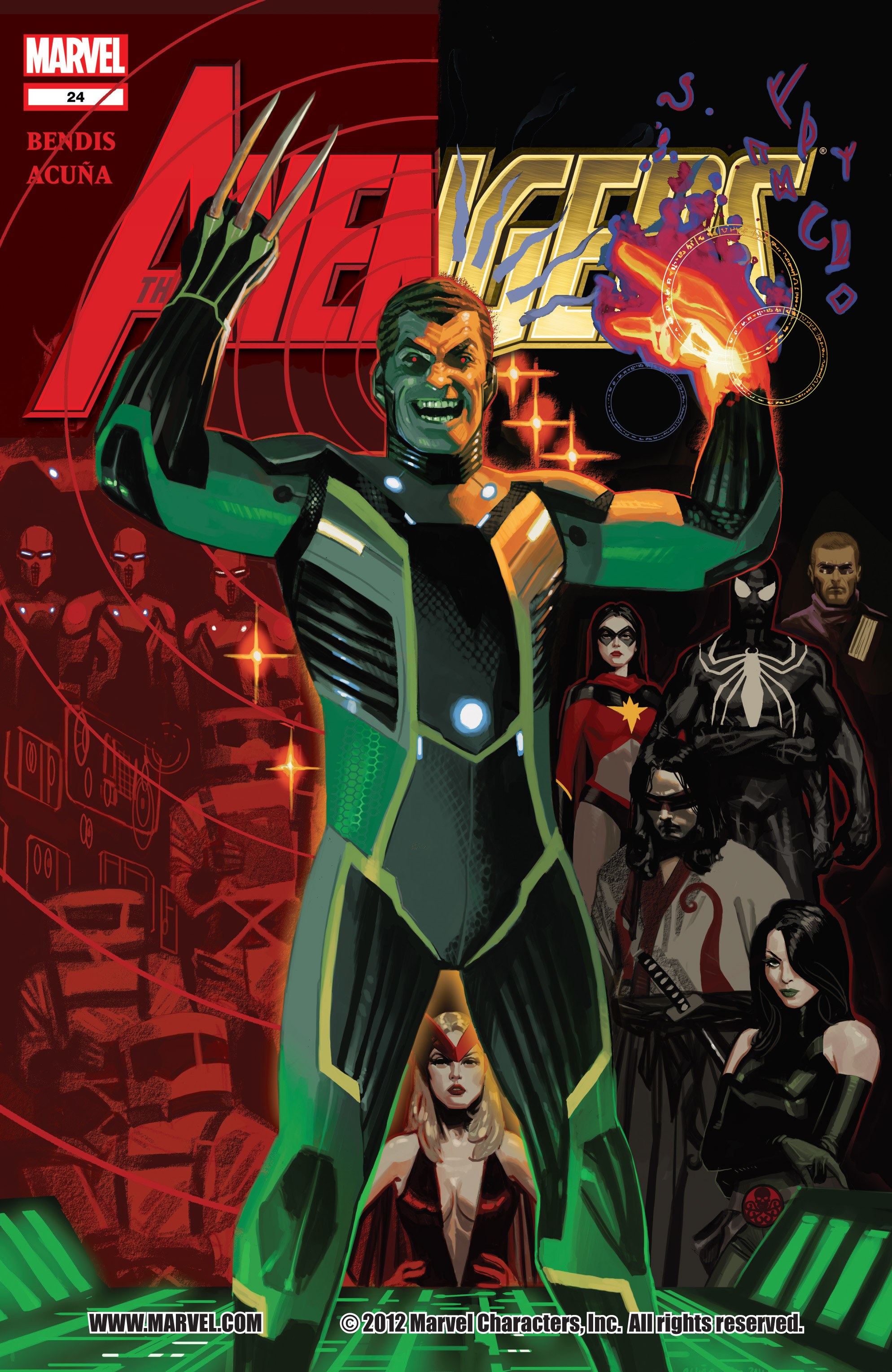 Read online Avengers (2010) comic -  Issue #24 - 1