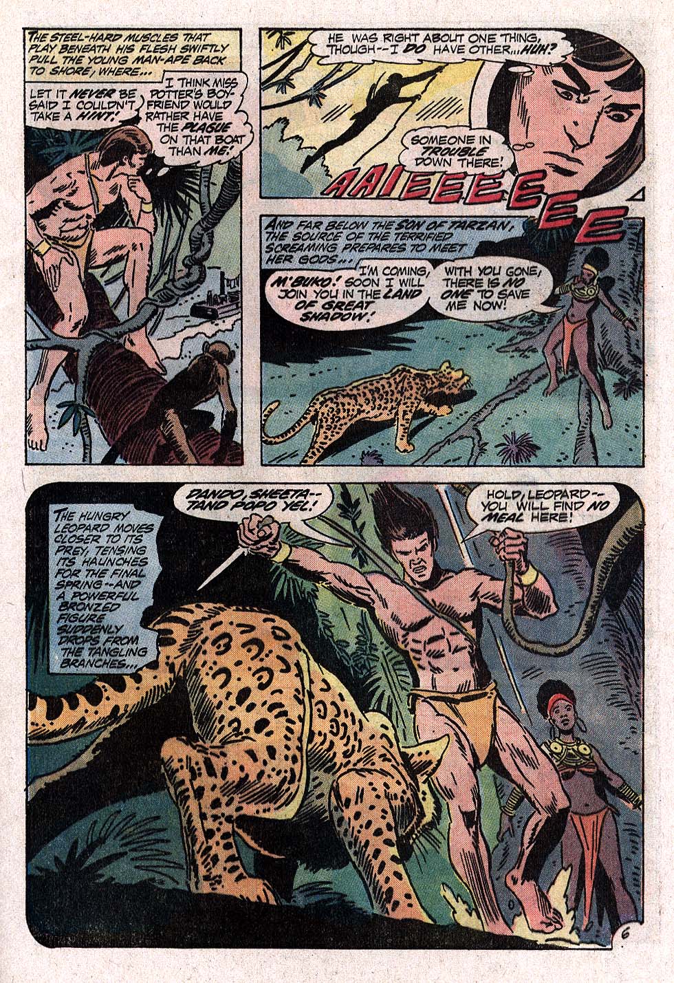 Read online Korak, Son of Tarzan (1972) comic -  Issue #47 - 6
