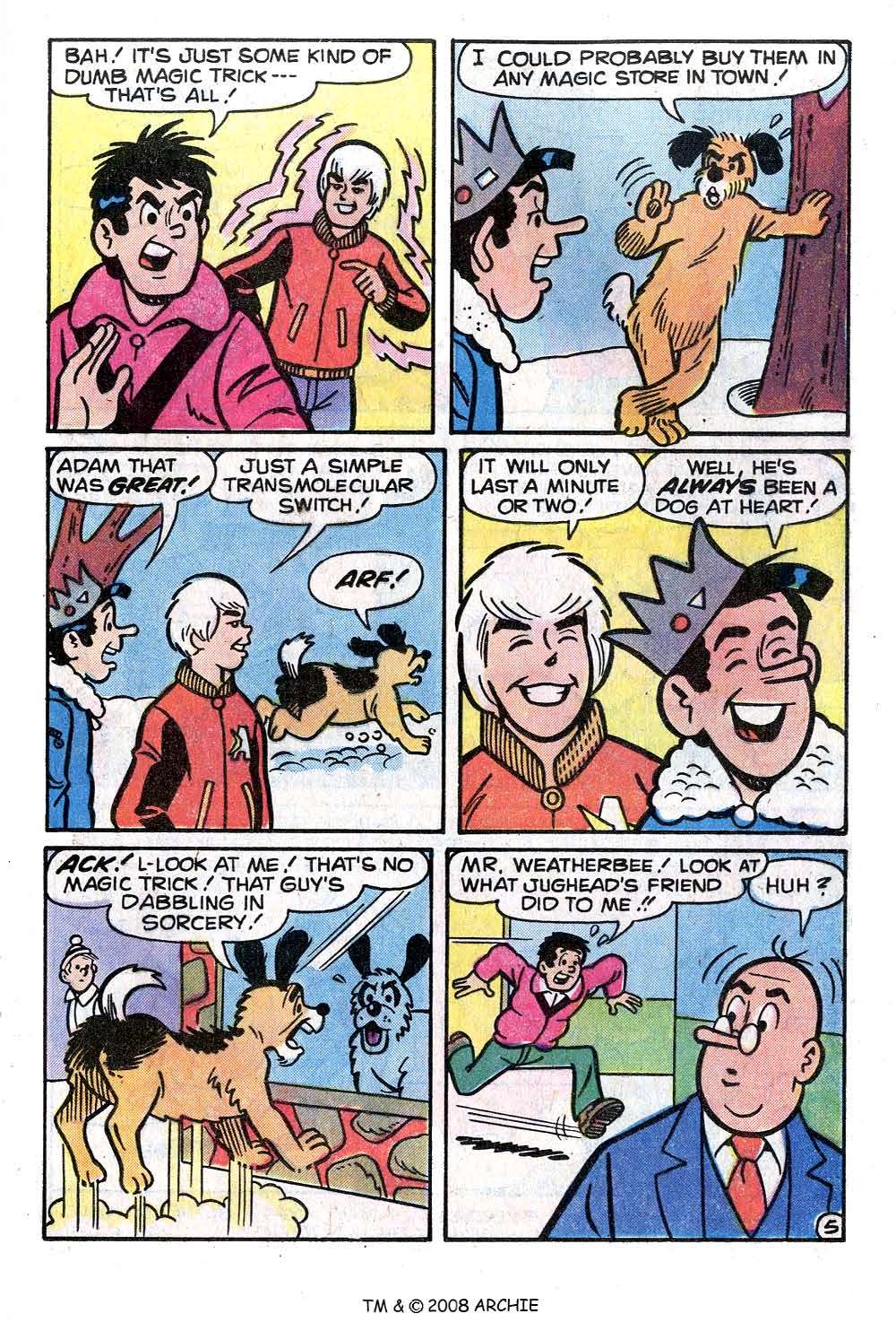 Read online Jughead (1965) comic -  Issue #288 - 17
