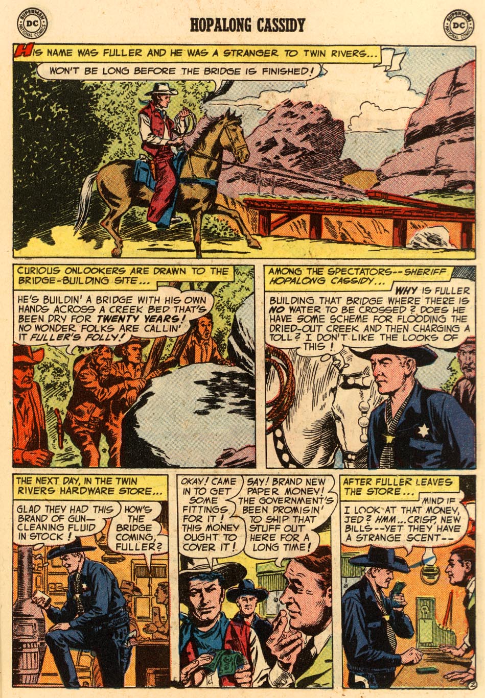 Read online Hopalong Cassidy comic -  Issue #97 - 15