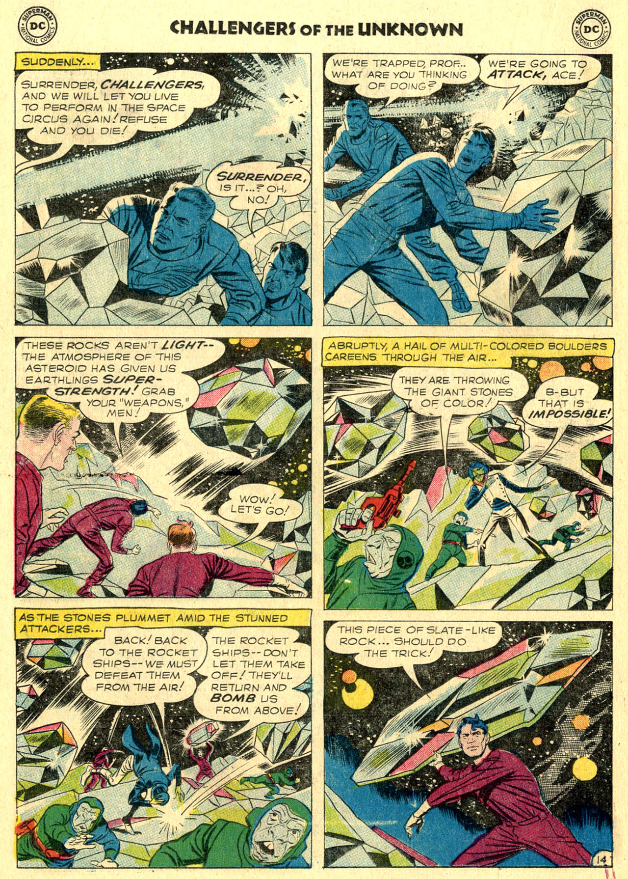 Read online Challengers of the Unknown (1958) comic -  Issue #6 - 18