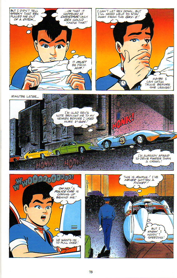 Read online Speed Racer (1987) comic -  Issue #9 - 13