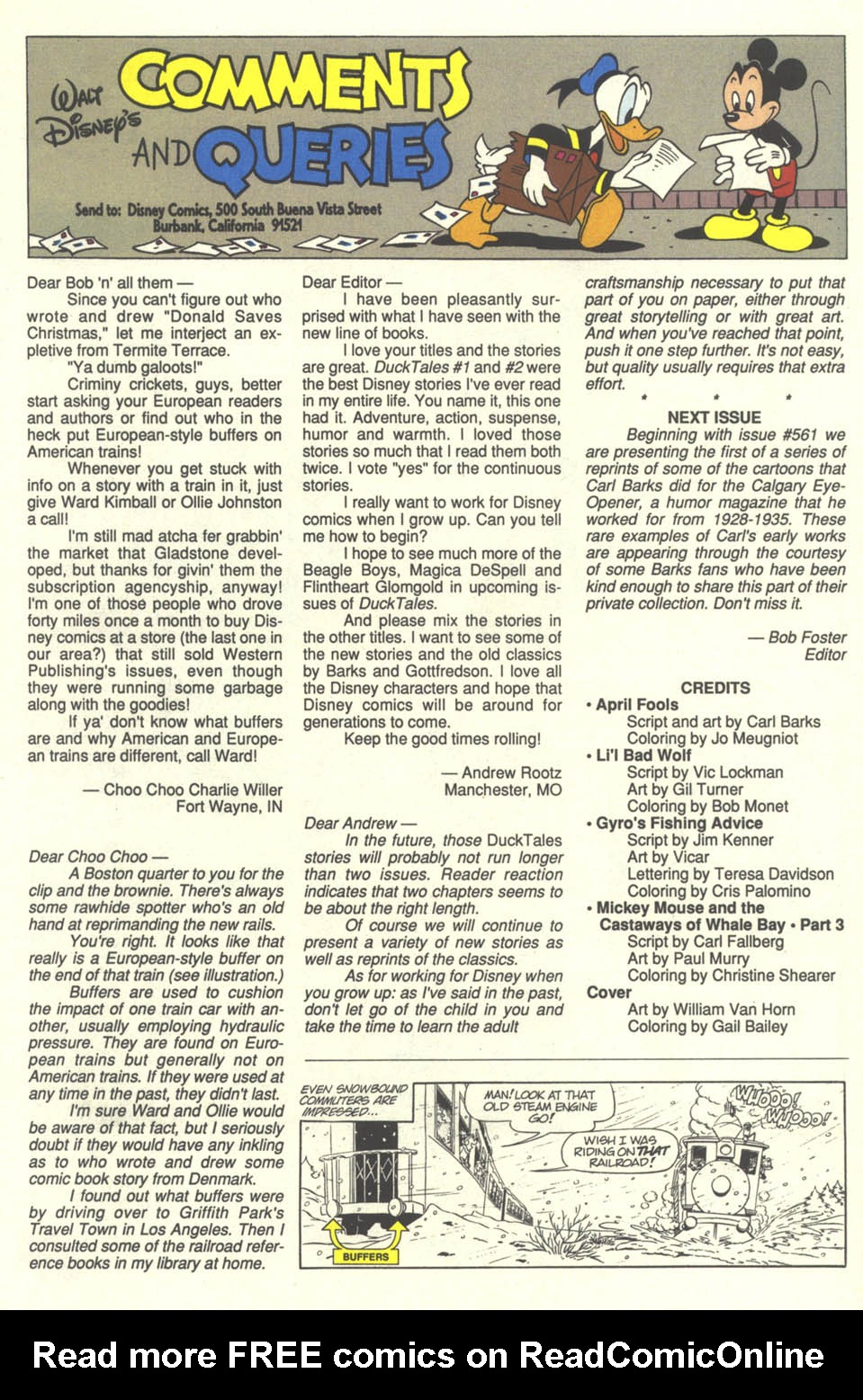 Read online Walt Disney's Comics and Stories comic -  Issue #560 - 31