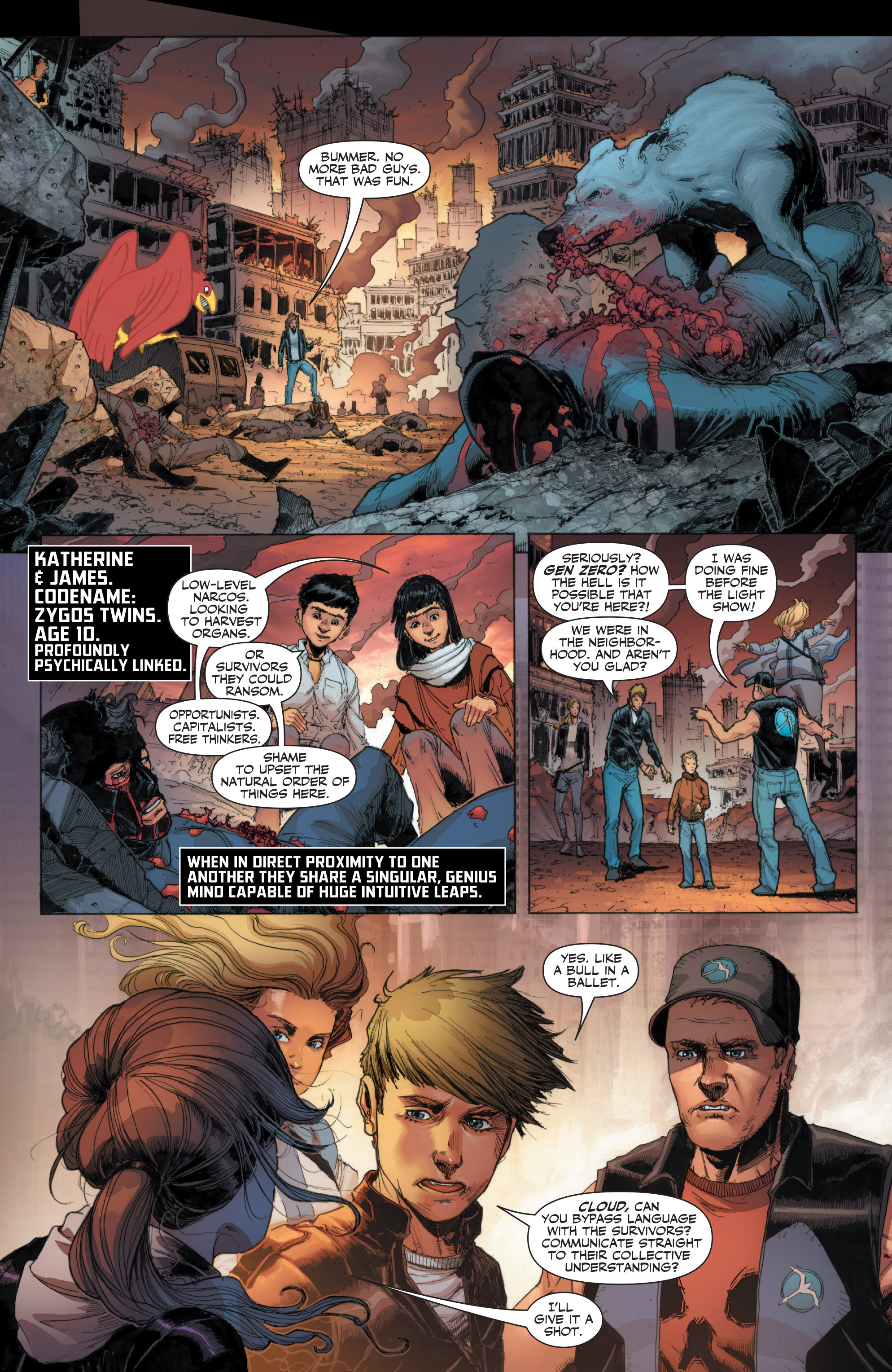 Read online Armor Hunters: Harbinger comic -  Issue # TPB - 23