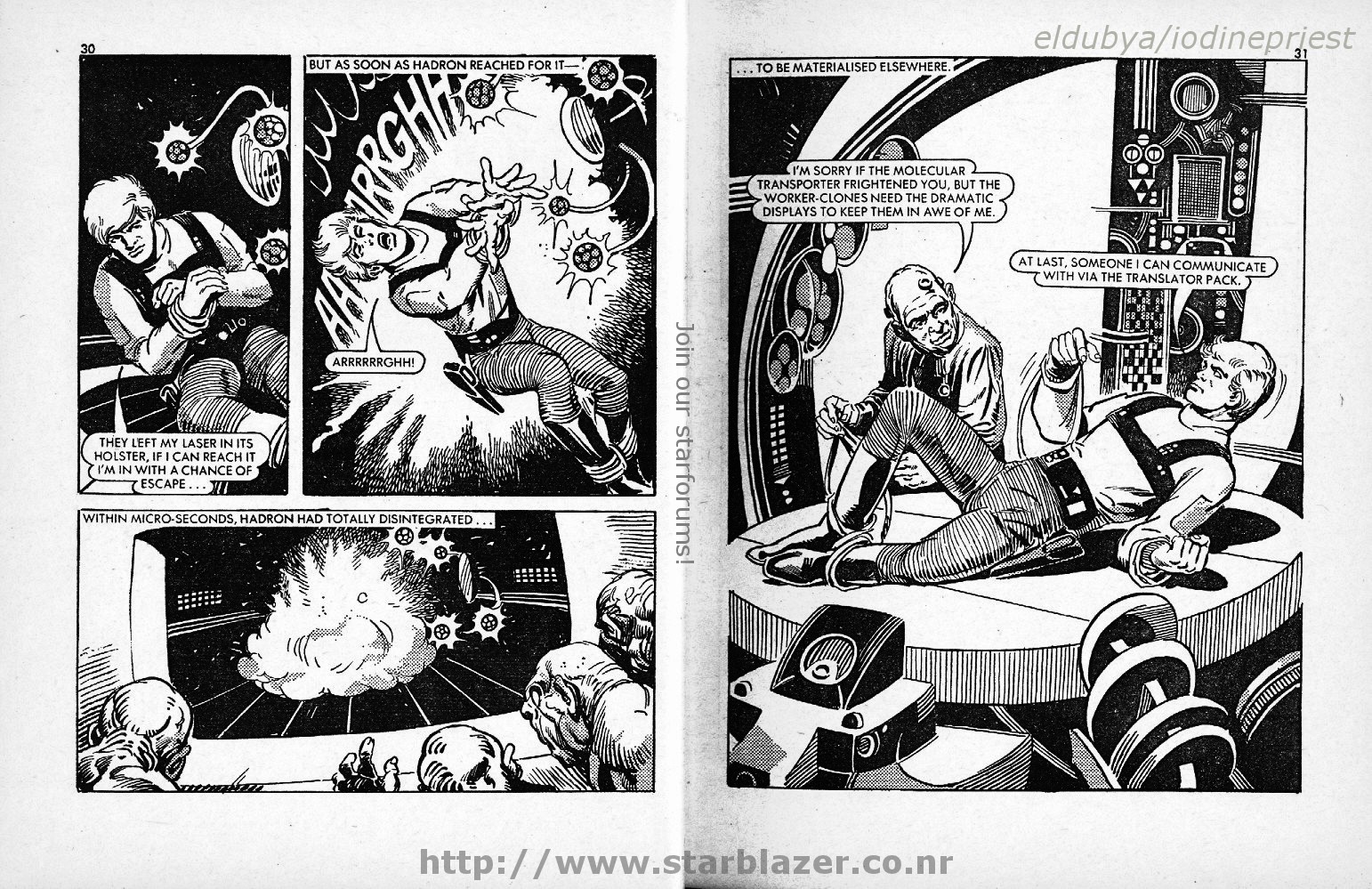 Read online Starblazer comic -  Issue #121 - 17
