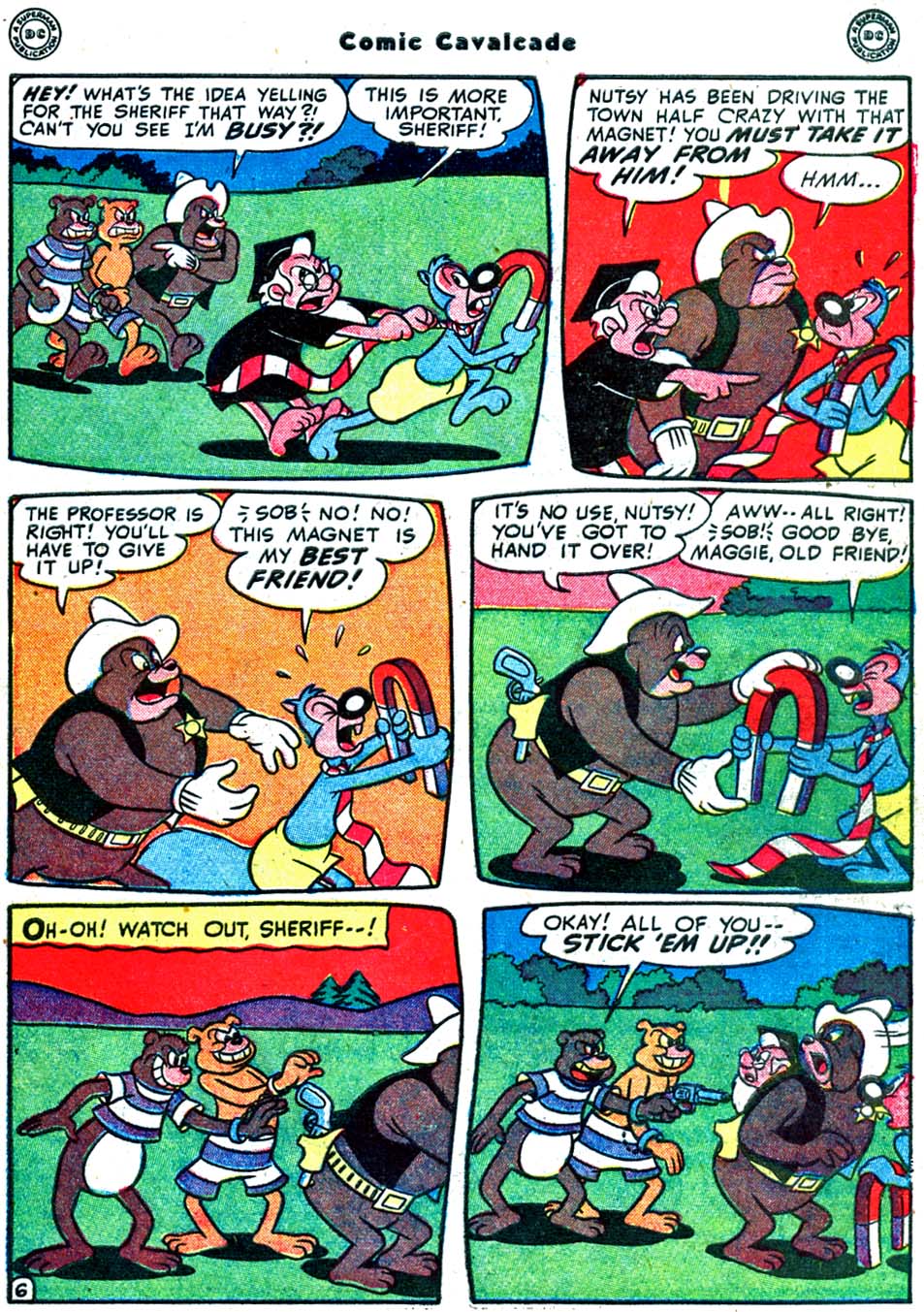 Read online Comic Cavalcade comic -  Issue #32 - 41