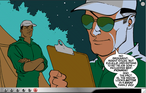 Read online Nick Fury/Black Widow: Jungle Warfare comic -  Issue #1 - 31