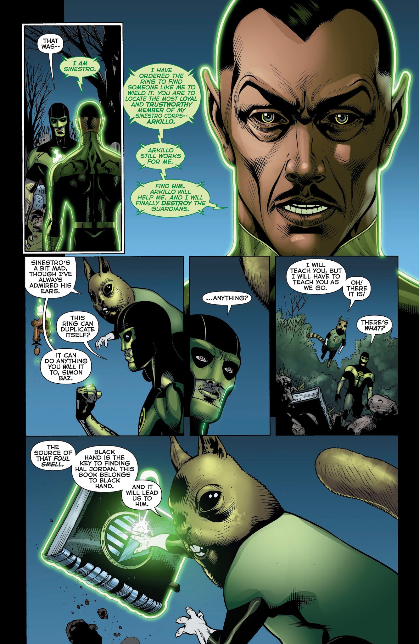 Read online Green Lantern: Rise of the Third Army comic -  Issue # TPB - 327