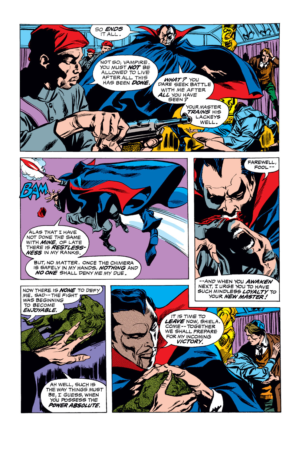 Read online Tomb of Dracula (1972) comic -  Issue #28 - 17