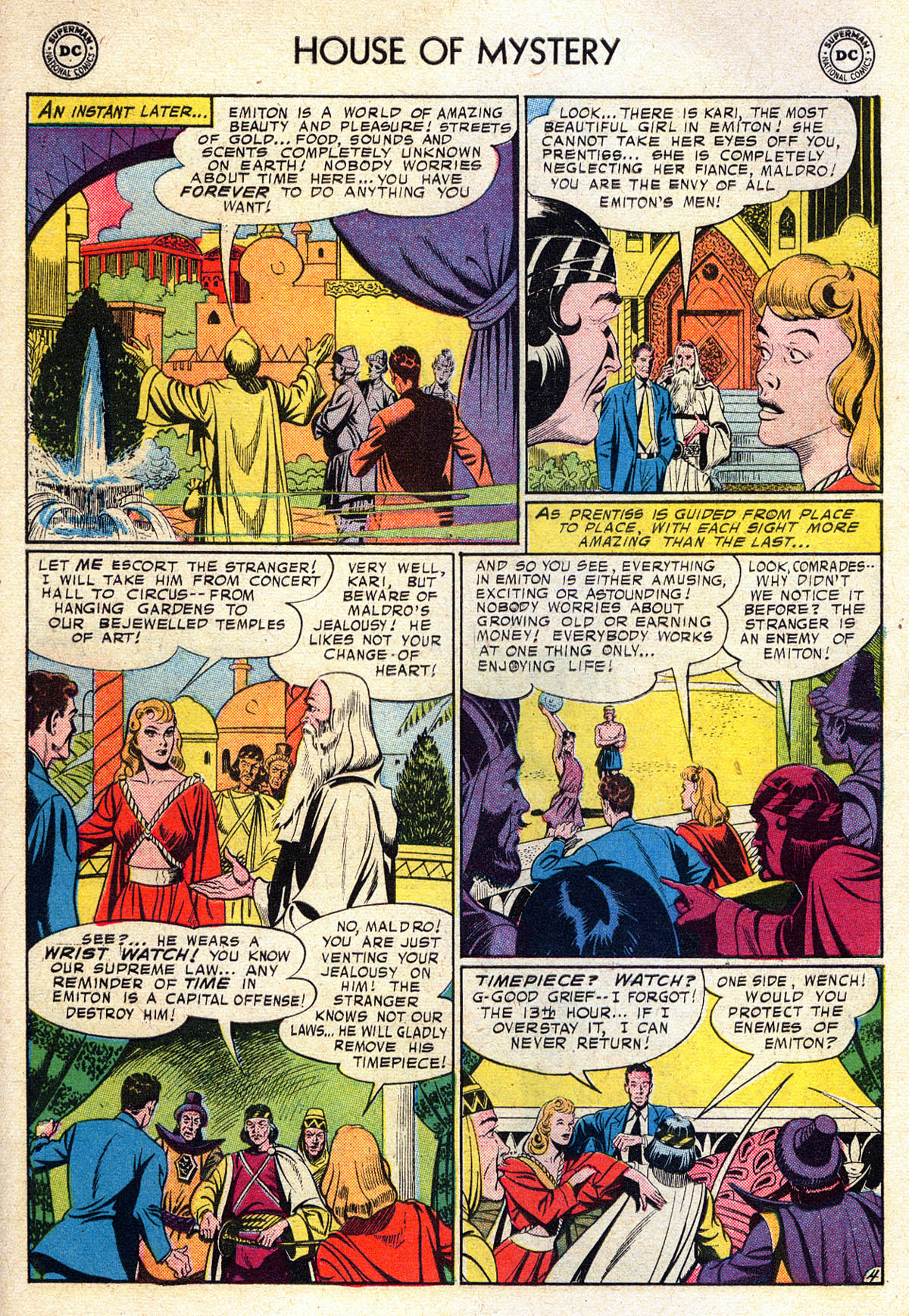 Read online House of Mystery (1951) comic -  Issue #78 - 6