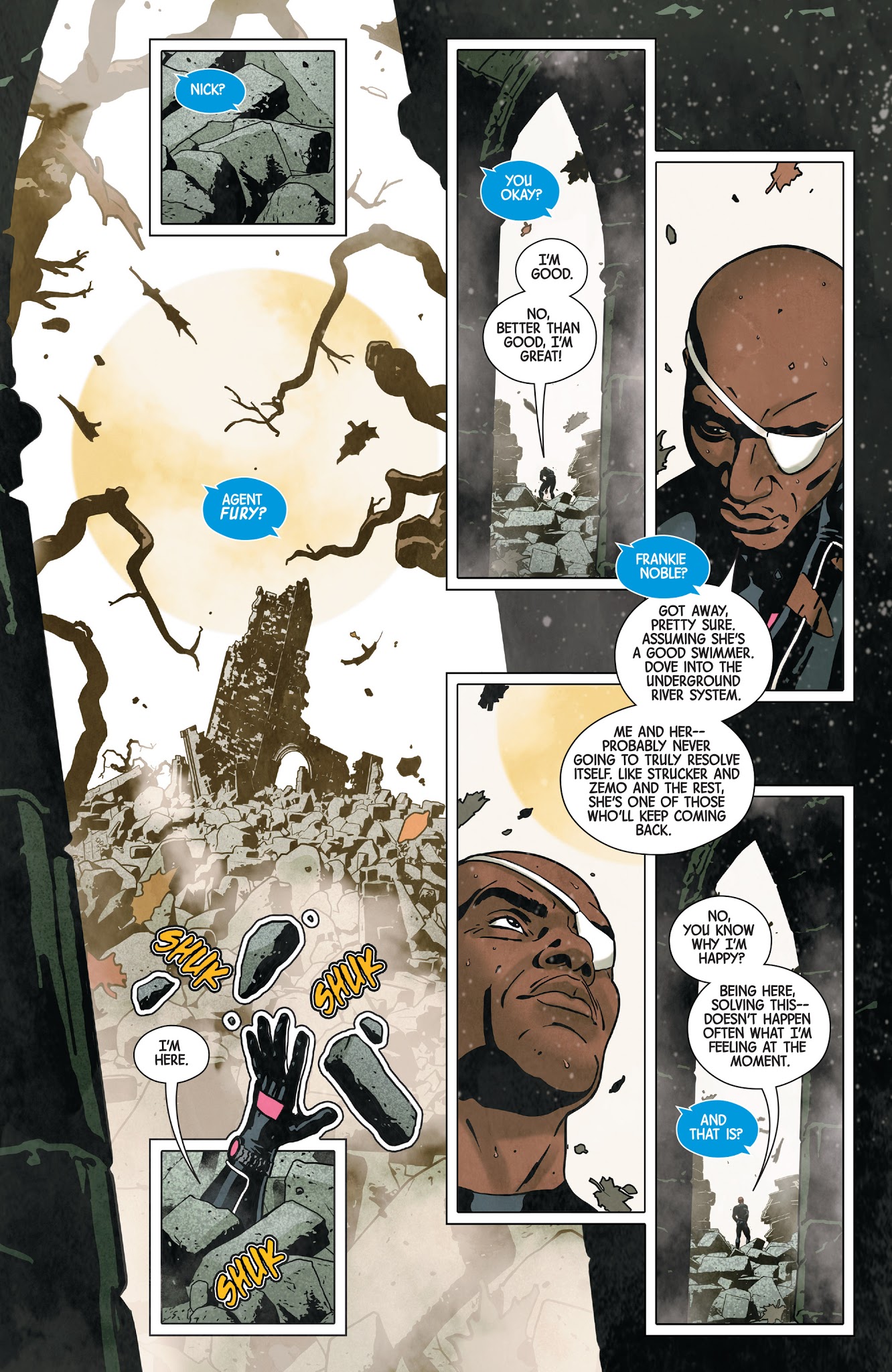 Read online Nick Fury comic -  Issue #6 - 15