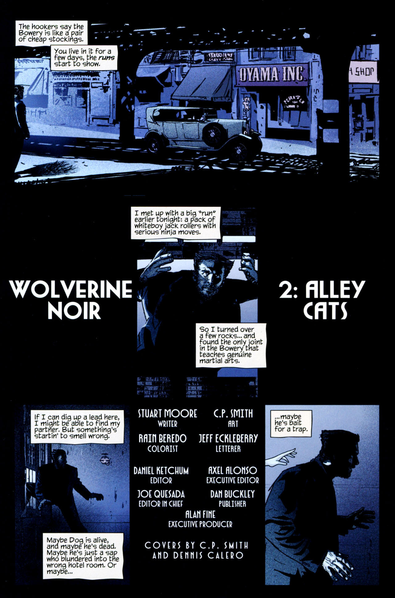 Read online Wolverine Noir comic -  Issue #2 - 4