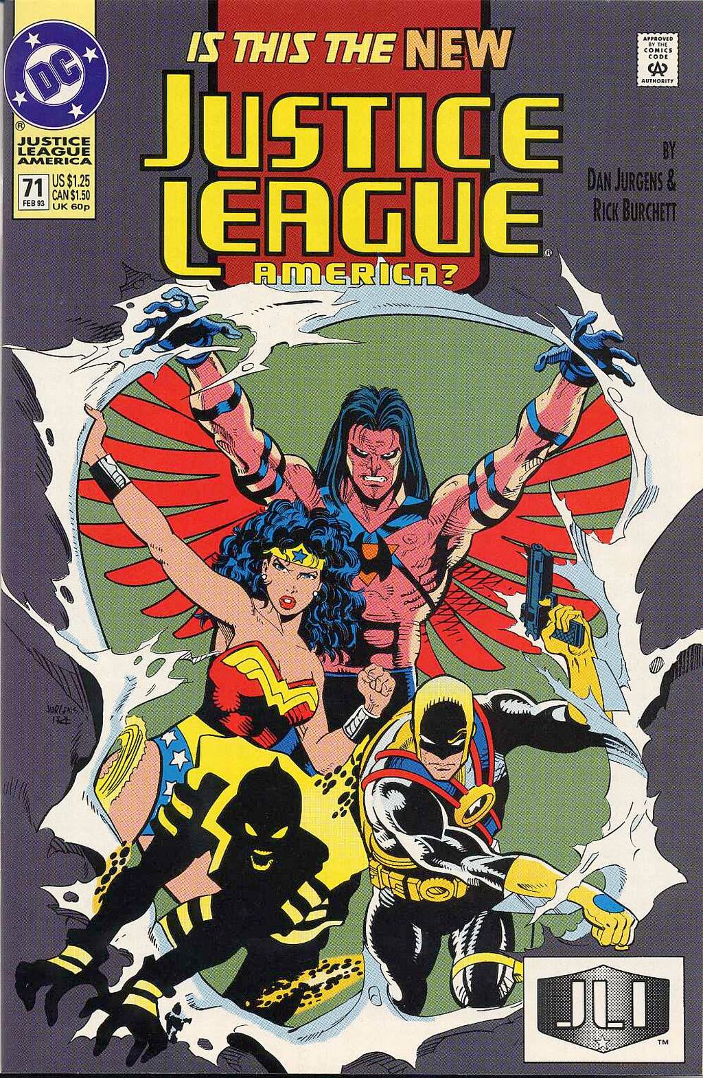 Read online Justice League America comic -  Issue #71 - 2