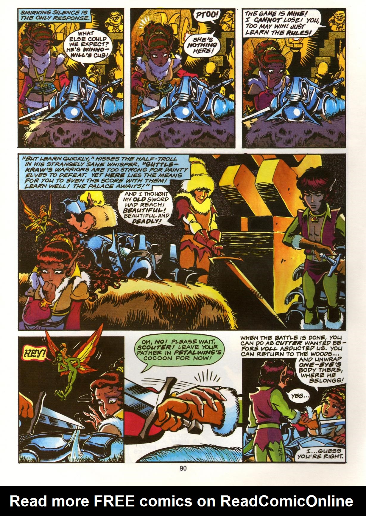 Read online ElfQuest (Starblaze Edition) comic -  Issue # TPB 4 - 96