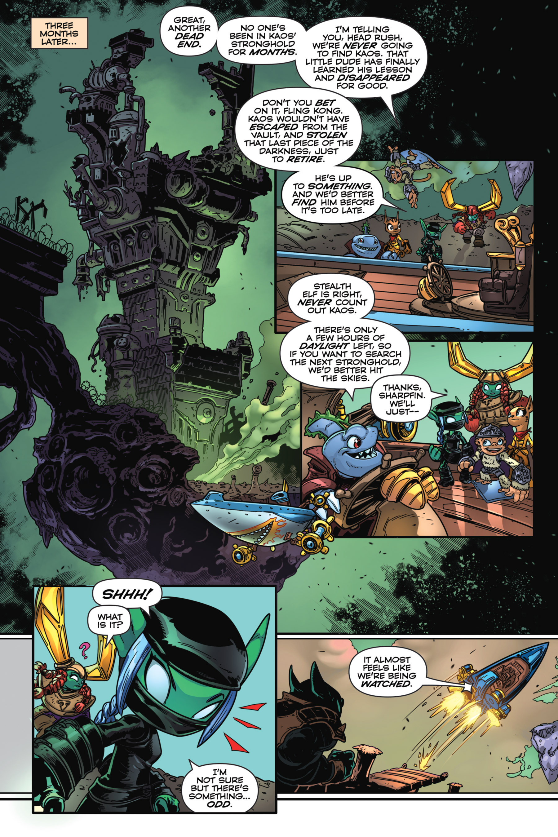 Read online Skylanders: Rift Into Overdrive comic -  Issue # Full - 15