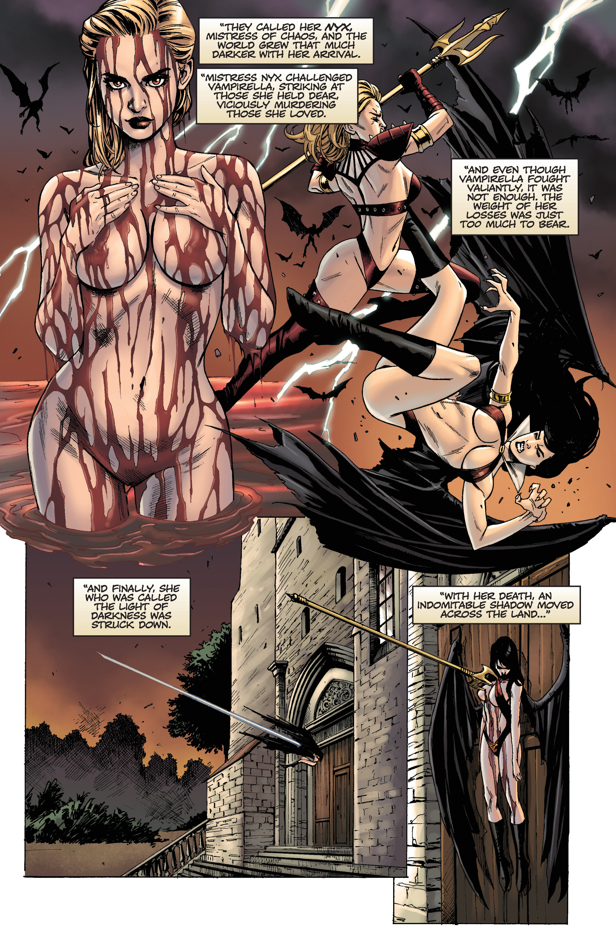 Read online Vengeance of Vampirella (2019) comic -  Issue #1 - 9