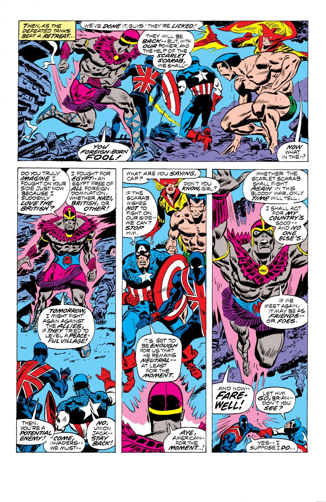 Read online The Invaders Classic comic -  Issue # TPB 2 (Part 1) - 37