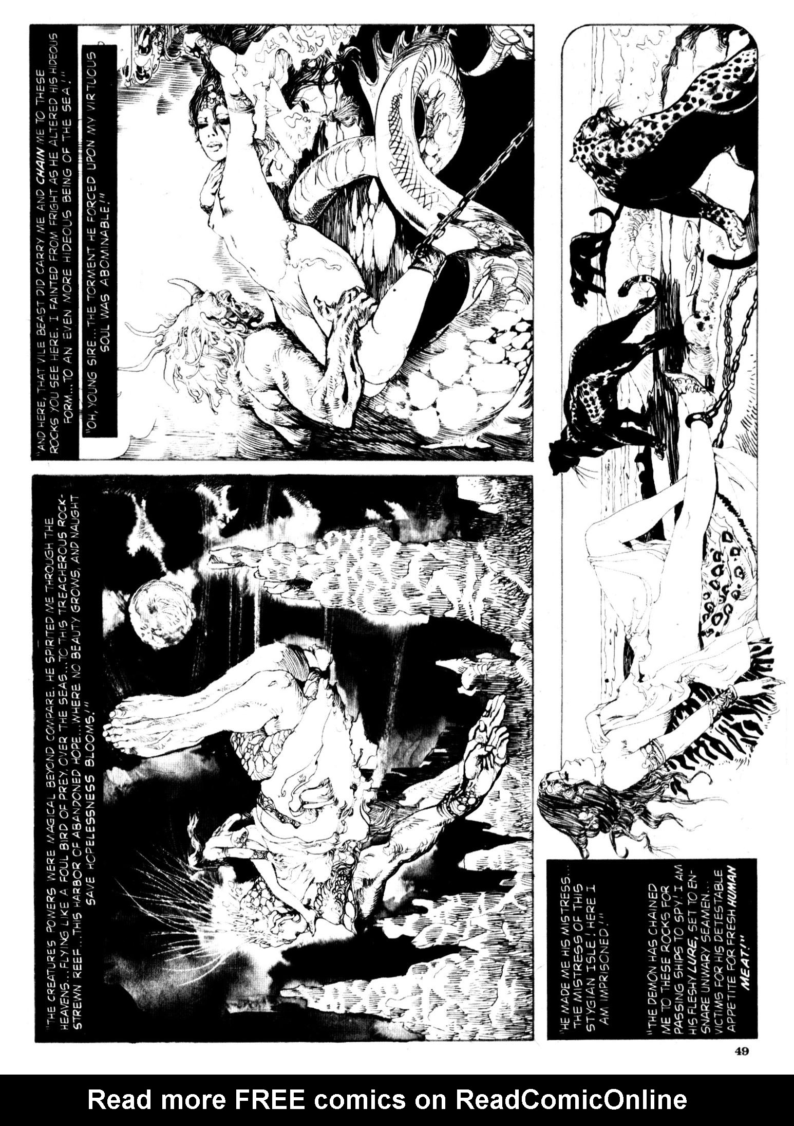 Read online Vampirella (1969) comic -  Issue #111 - 49