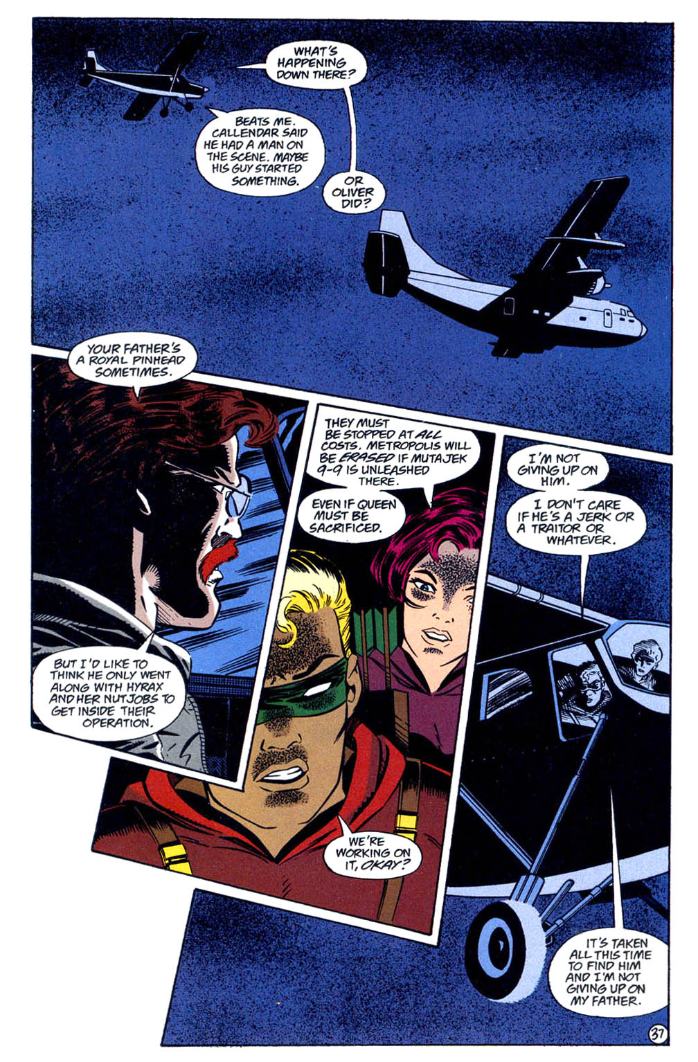Read online Green Arrow (1988) comic -  Issue #100 - 38